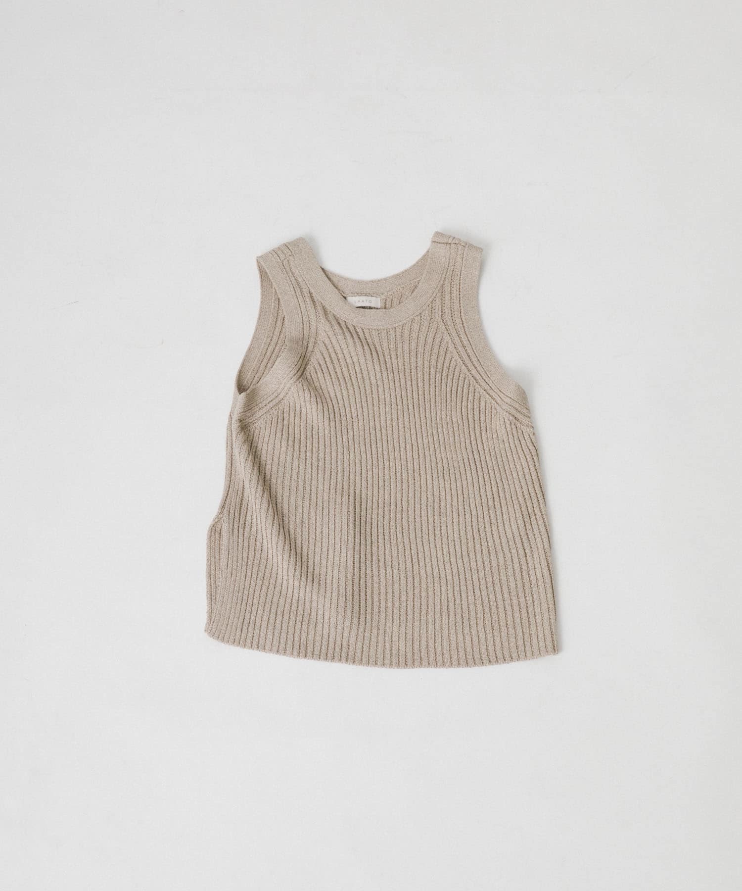 ame sri knit tank ラクダ FREE