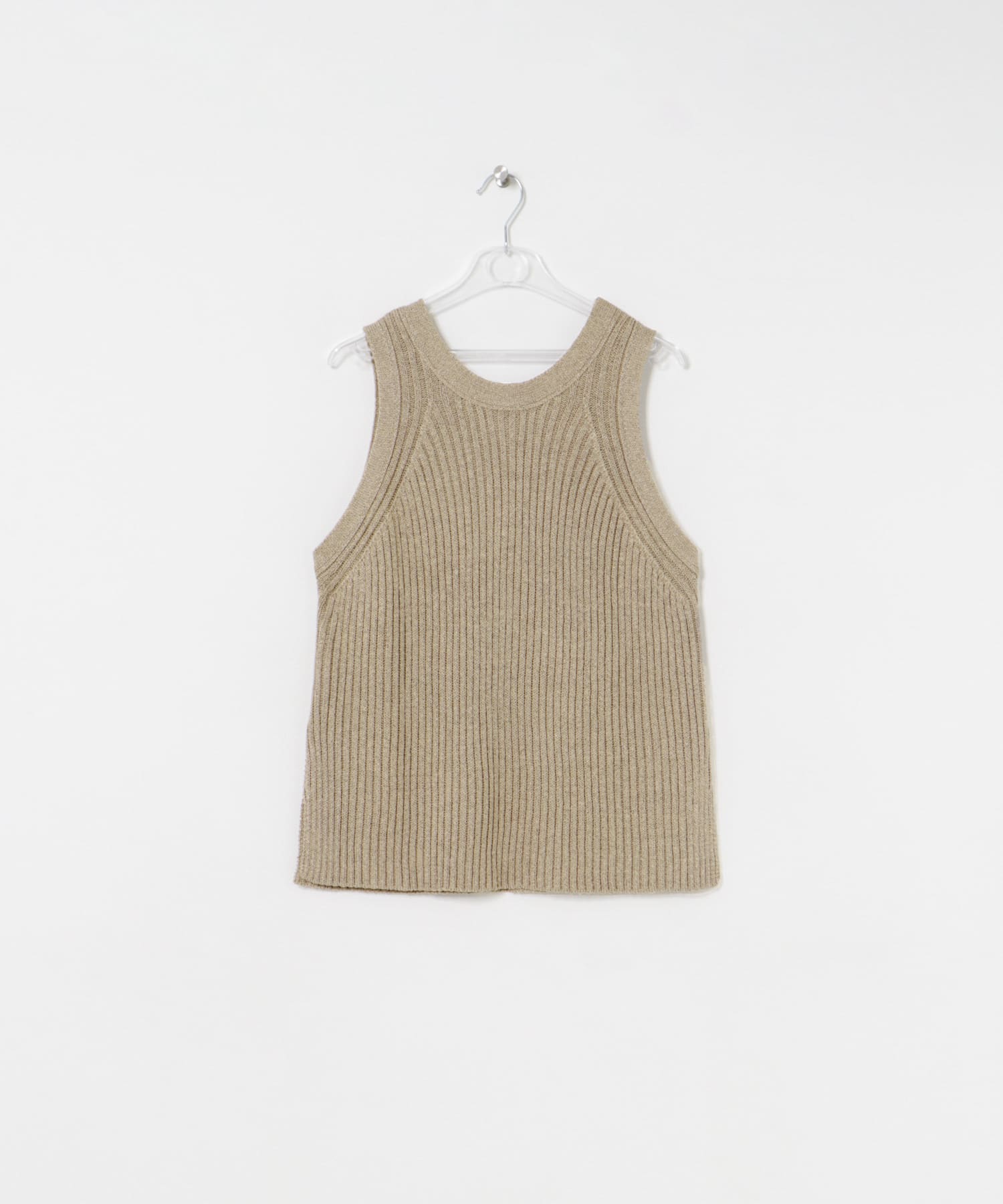 ame sri knit tank ラクダ FREE