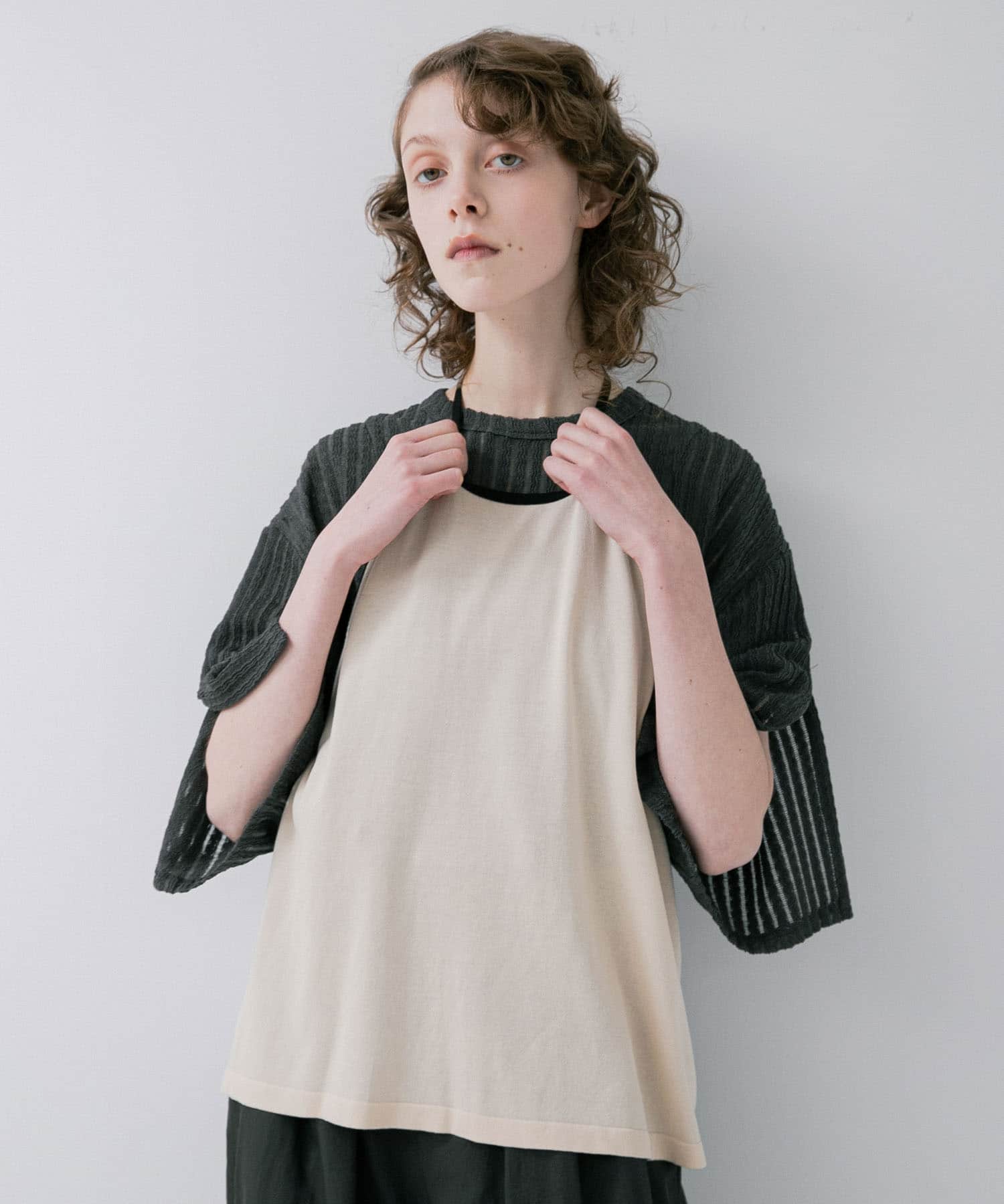 model身長 :175cm 着用サイズ：one