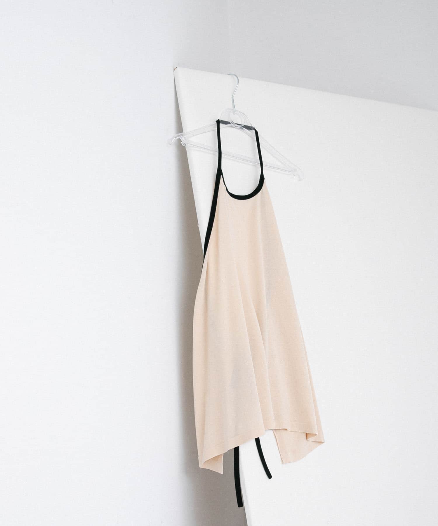 holder neck piping knit キナリ one