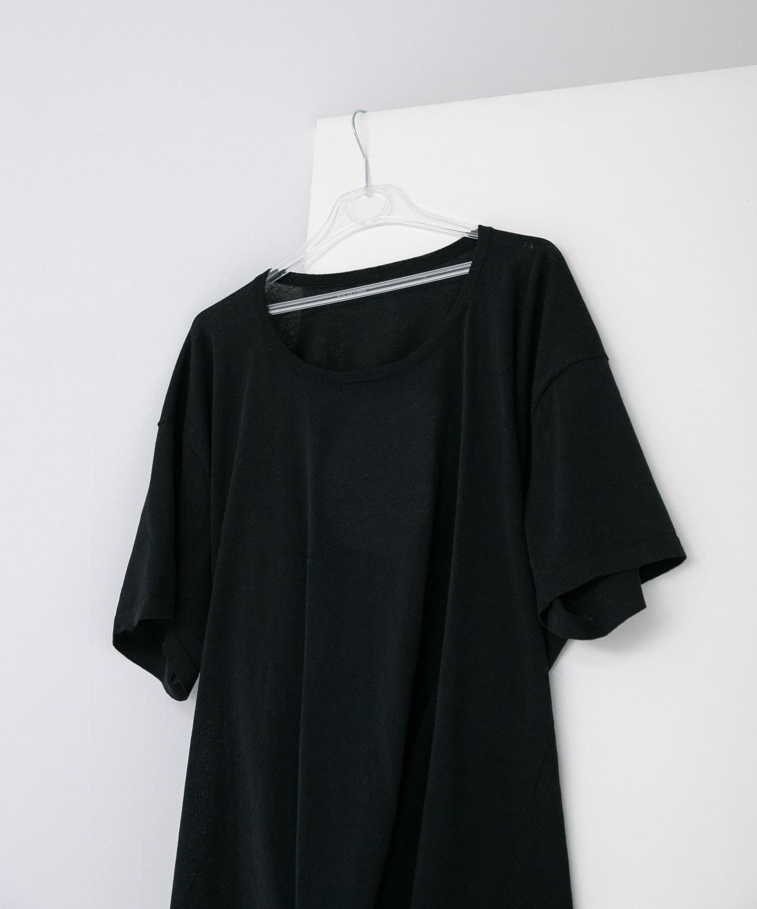 circle knit tee インク FREE