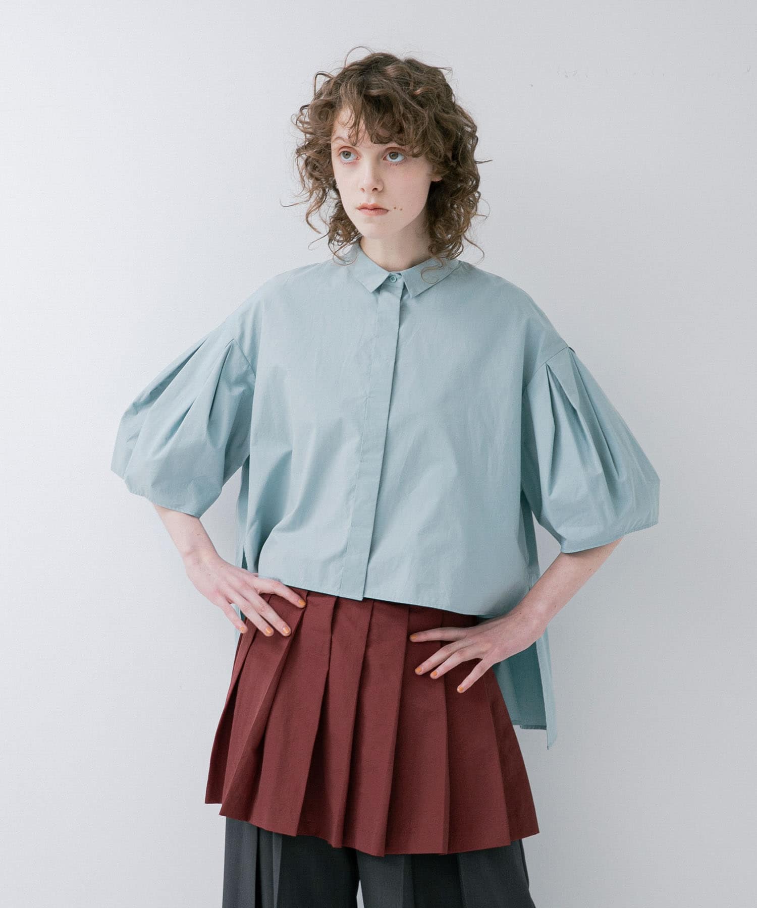 model身長 :175cm 着用サイズ：FREE