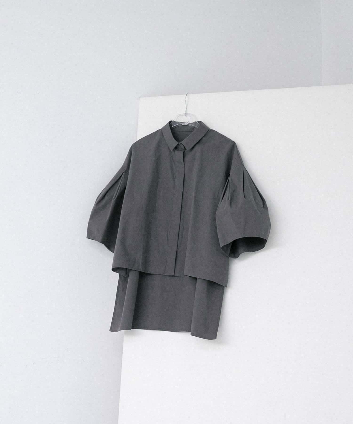 volume sleeve blouse スチール FREE