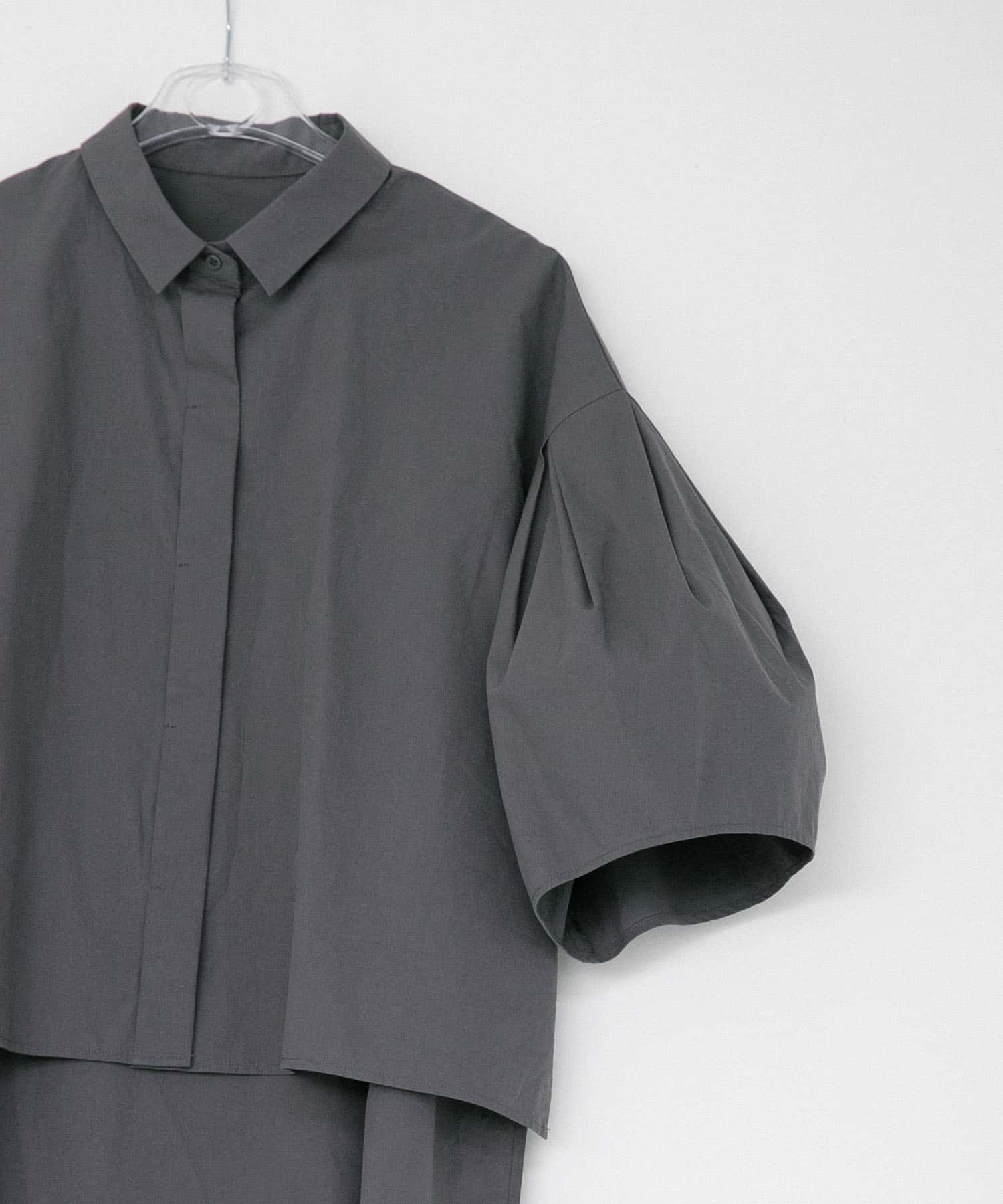 volume sleeve blouse スチール FREE