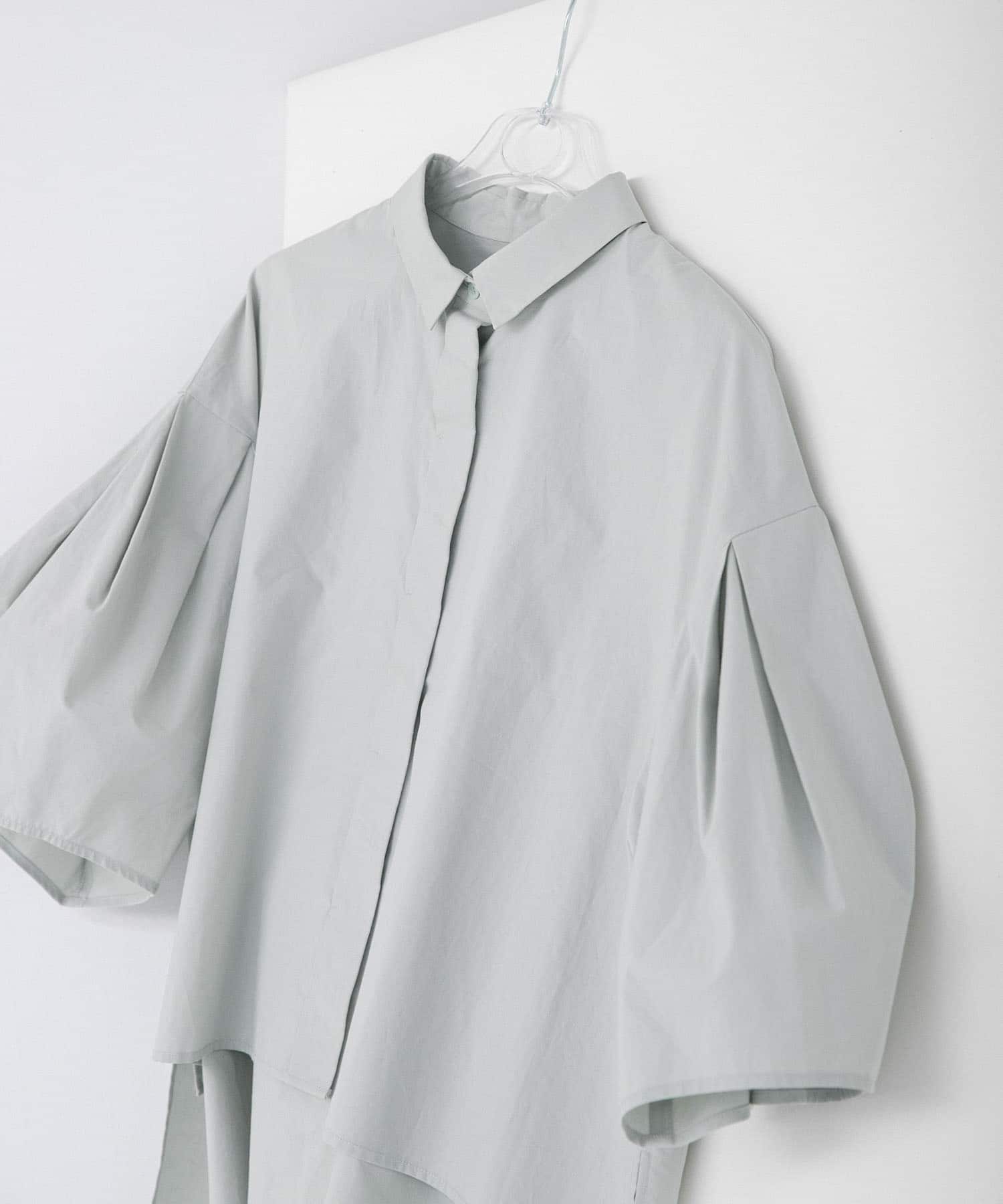 volume sleeve blouse ミスト FREE
