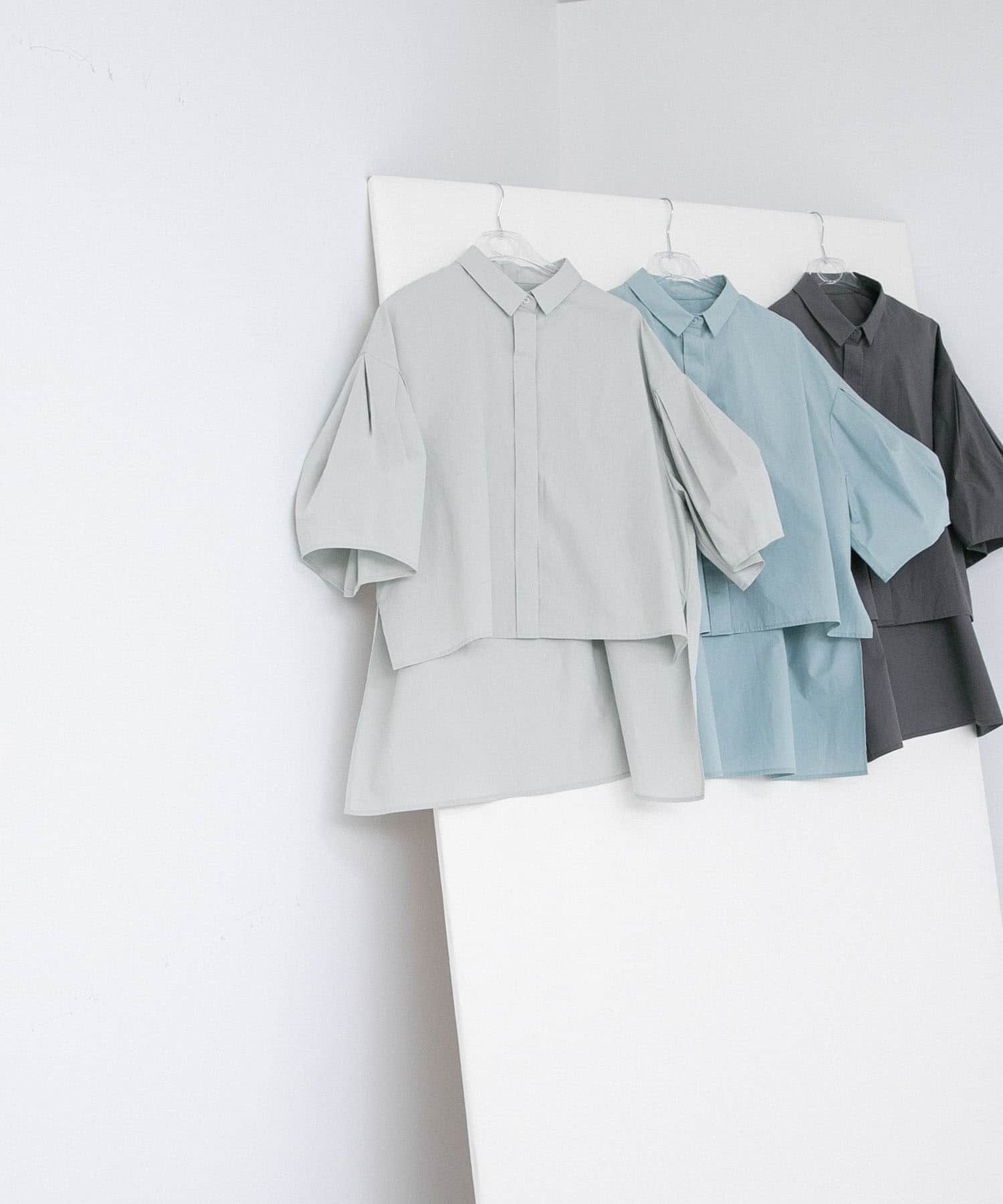 volume sleeve blouse ミスト FREE