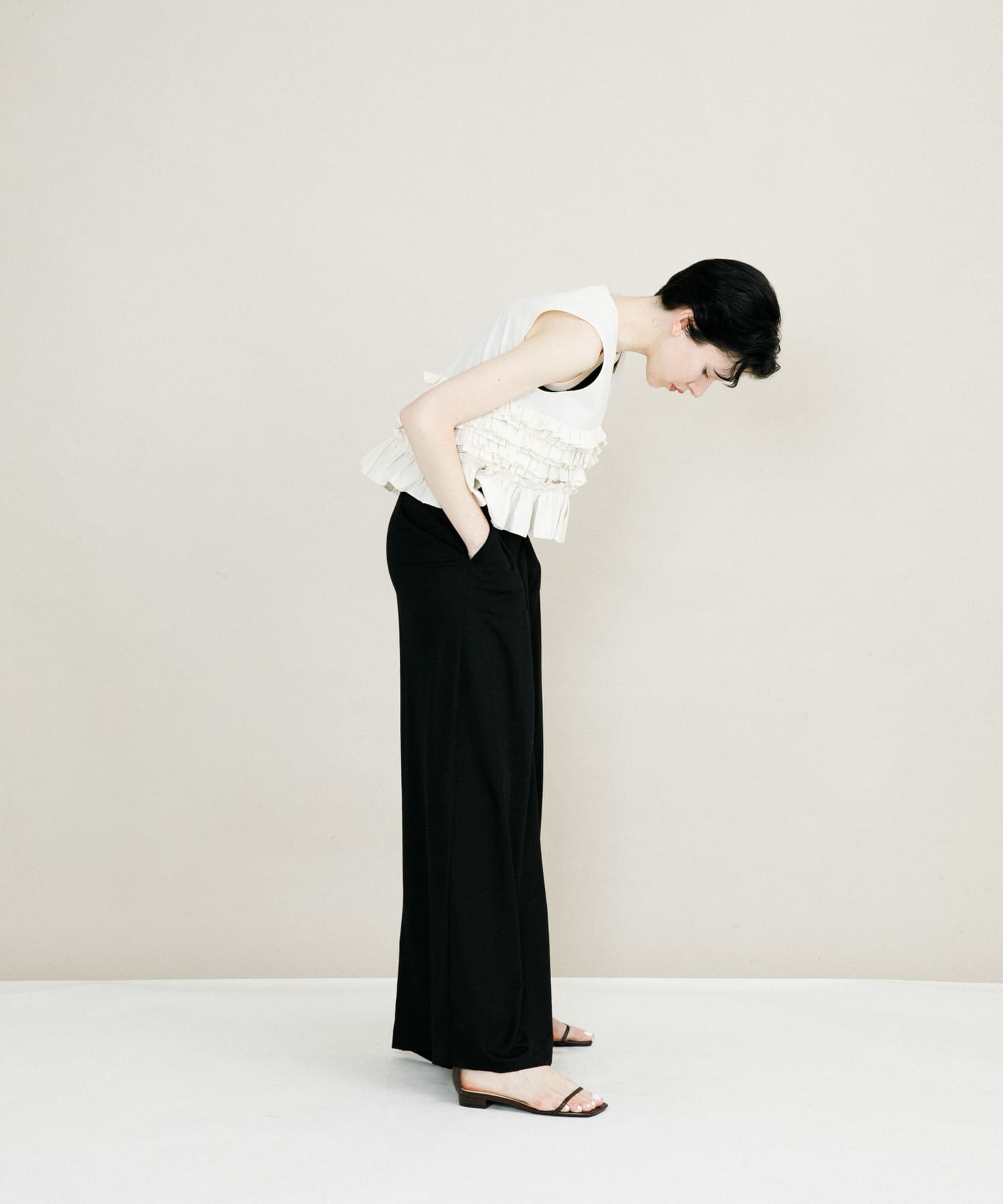 model身長：173cm 着用サイズ：FREE