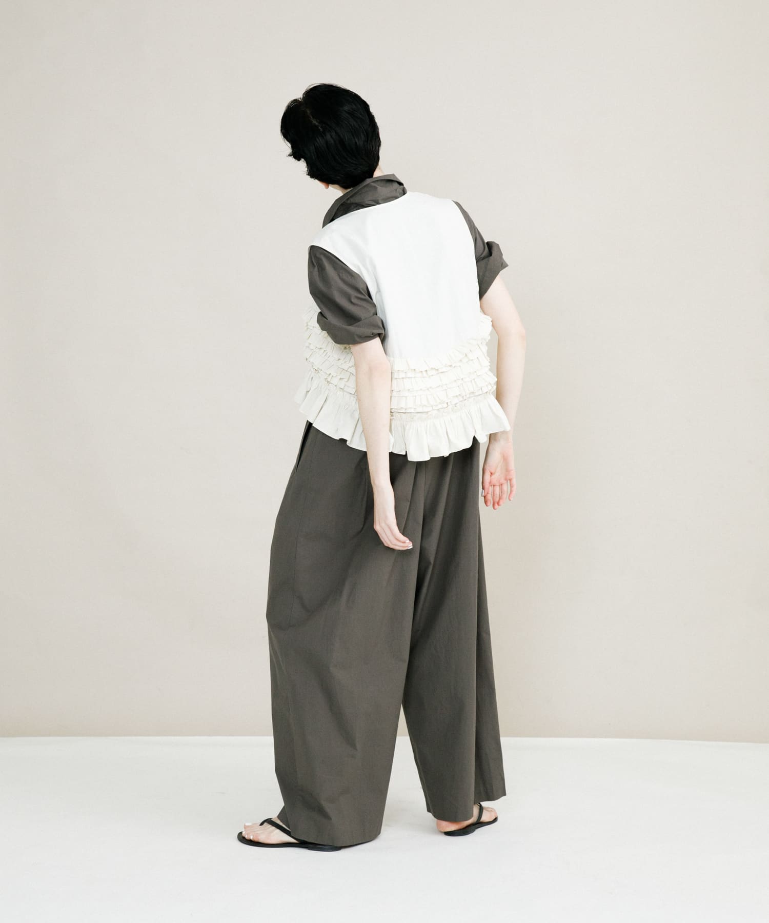 model身長：173cm 着用サイズ：FREE