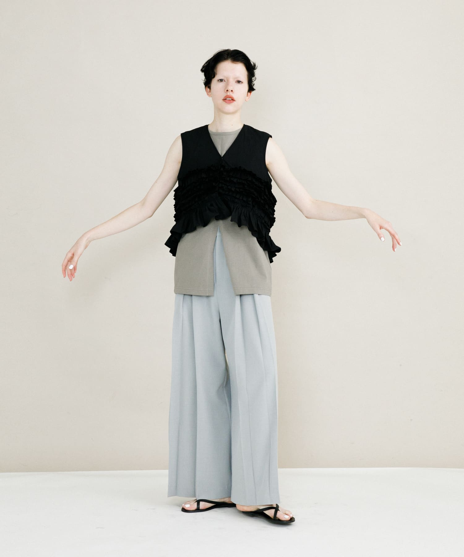 model身長：173cm 着用サイズ：FREE