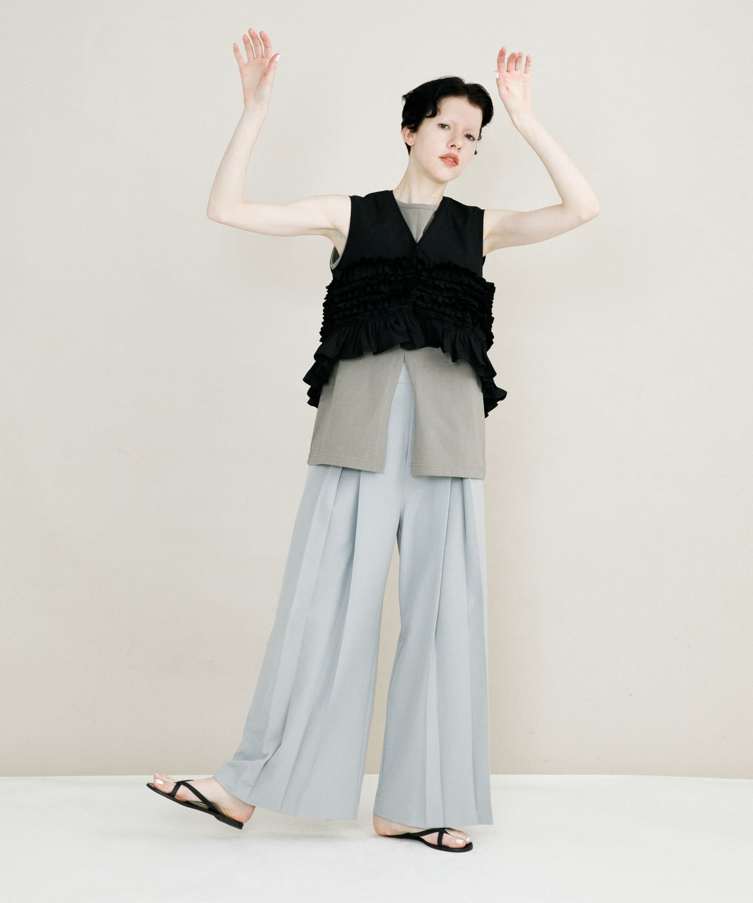 model身長：173cm 着用サイズ：FREE