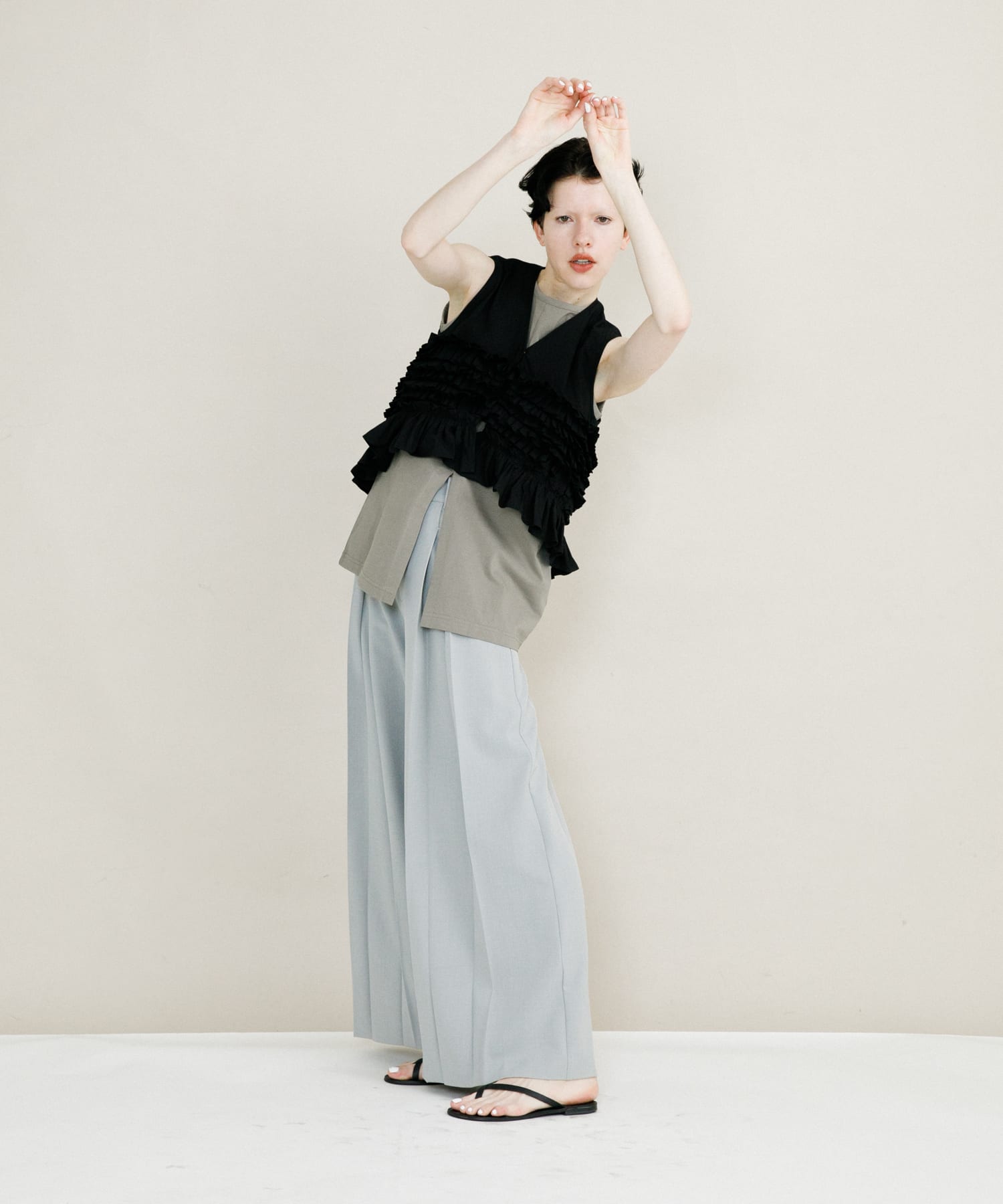 model身長：173cm 着用サイズ：FREE