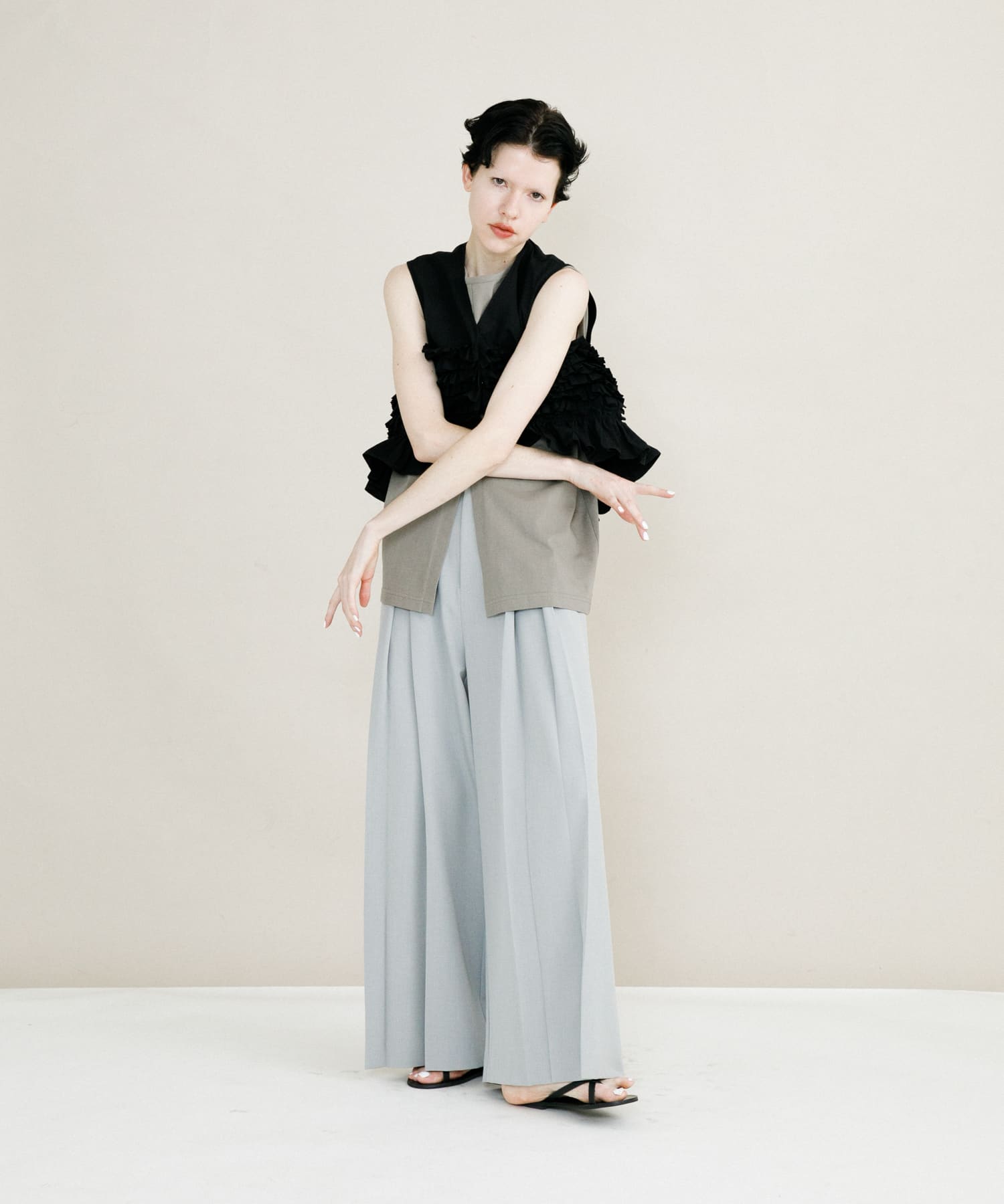 model身長：173cm 着用サイズ：FREE