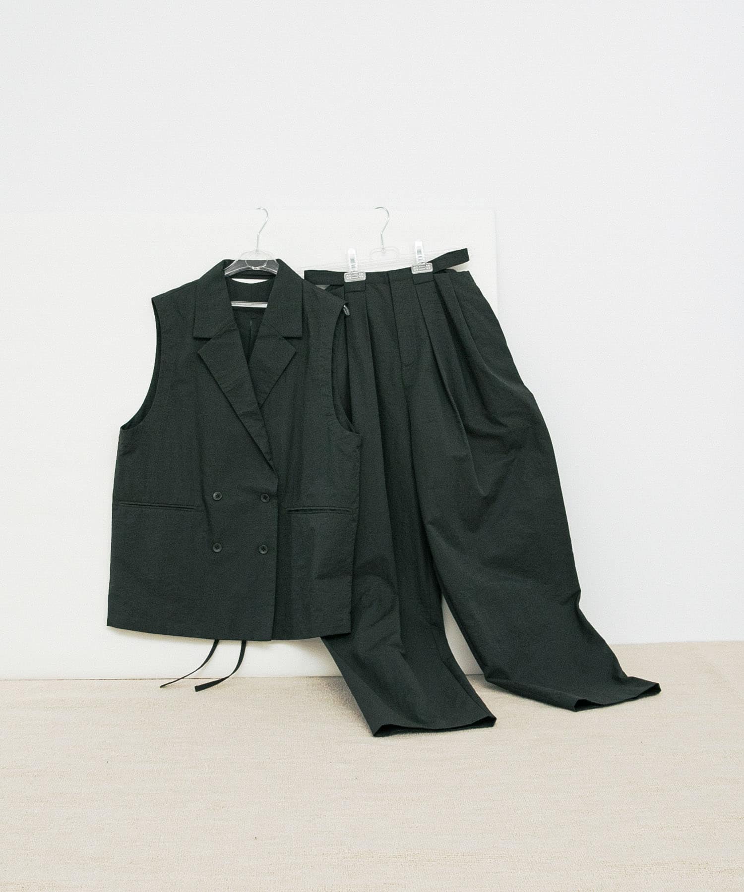 slit tack pants シャドウ TALL