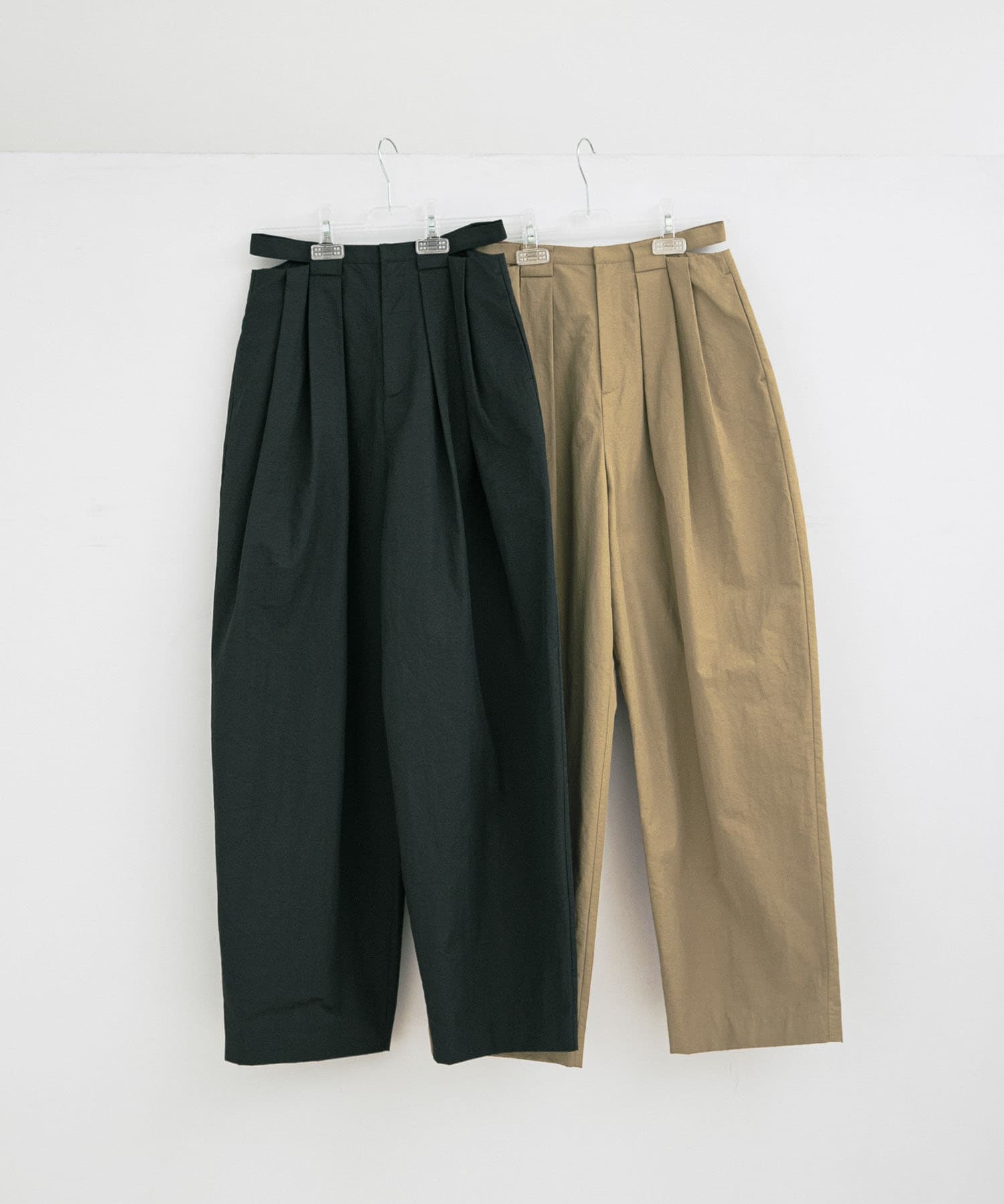 slit tack pants シャドウ TALL