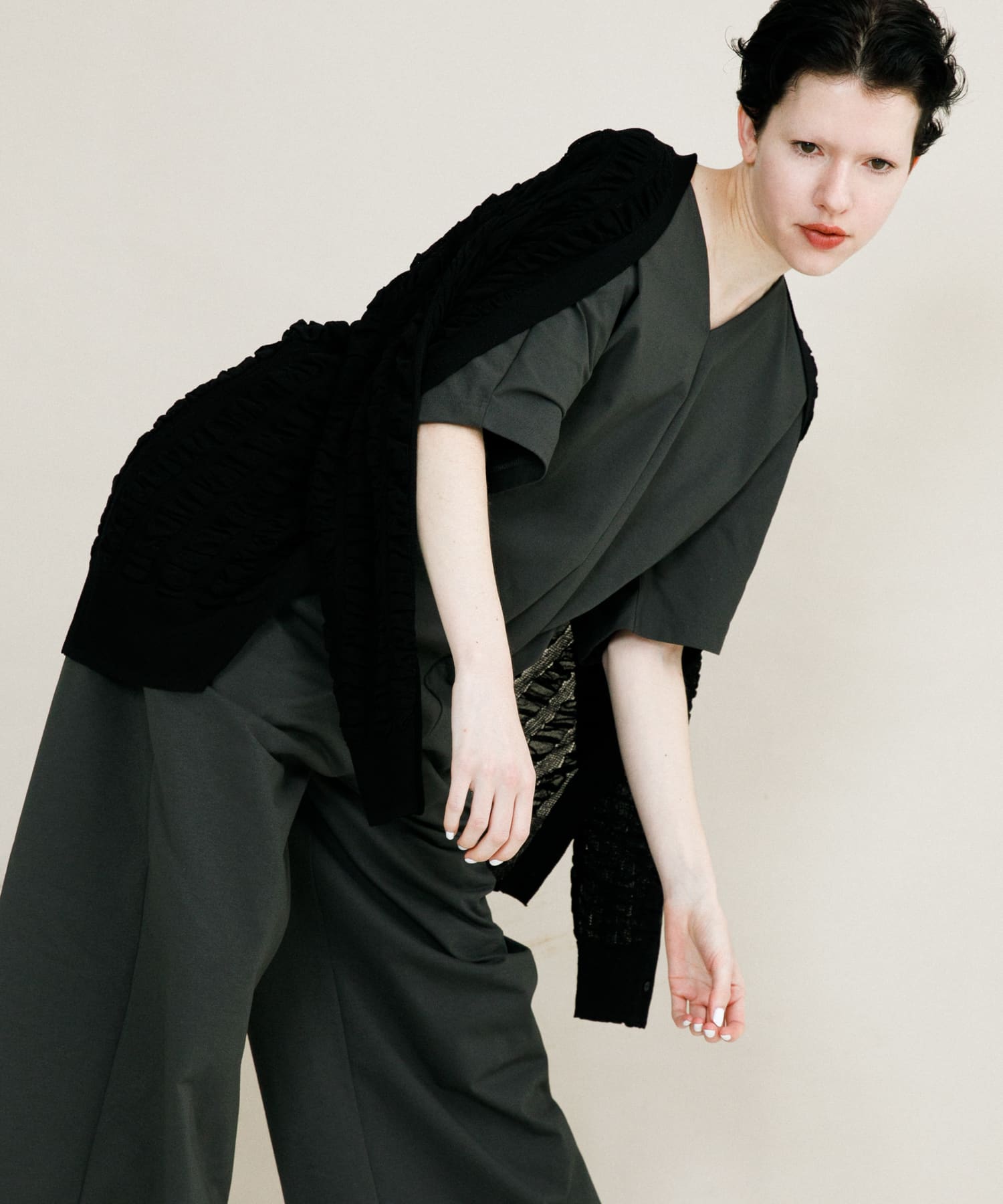 model身長：173cm 着用サイズ：FREE