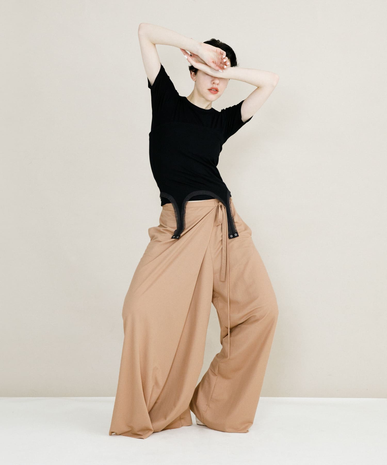 model身長：173cm 着用サイズ：FREE