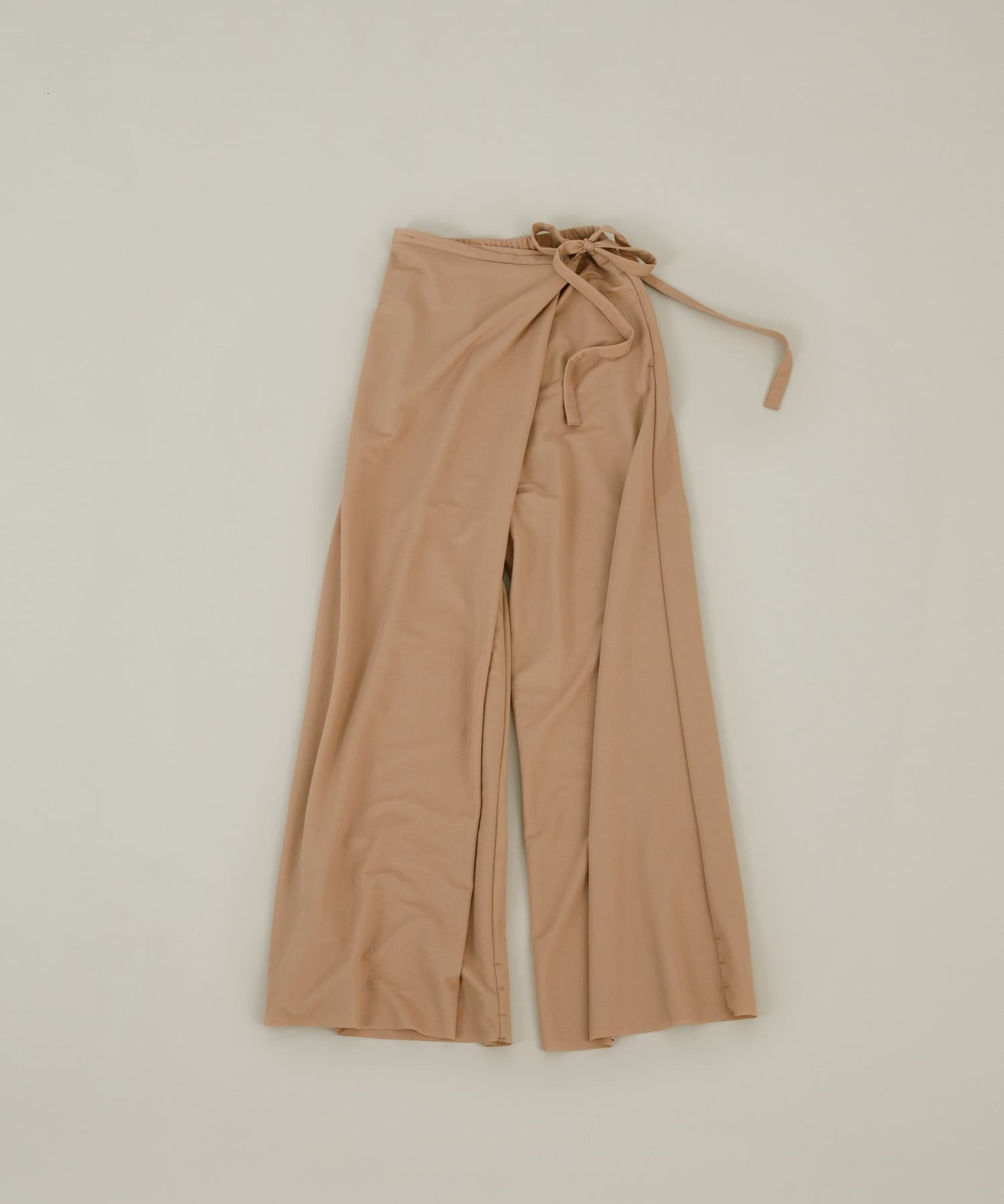 wrap cut pants ラクダ FREE