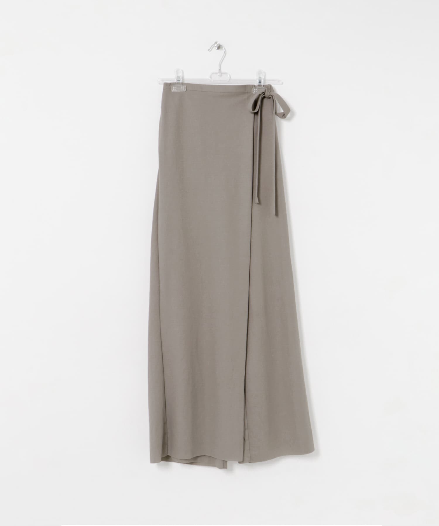 wrap cut pants ネズミ FREE