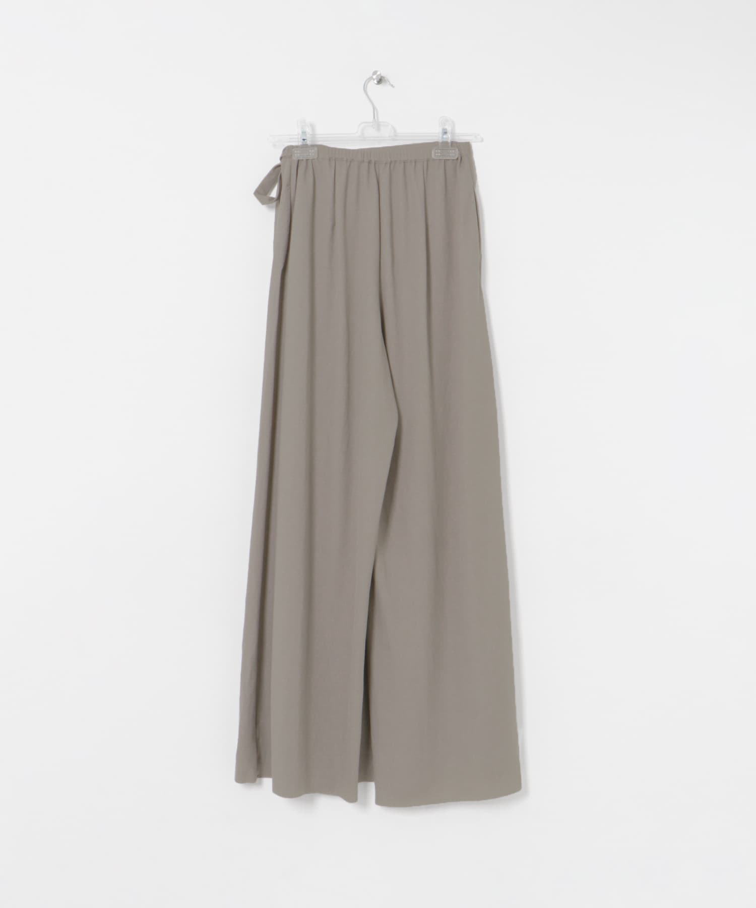 wrap cut pants ネズミ FREE