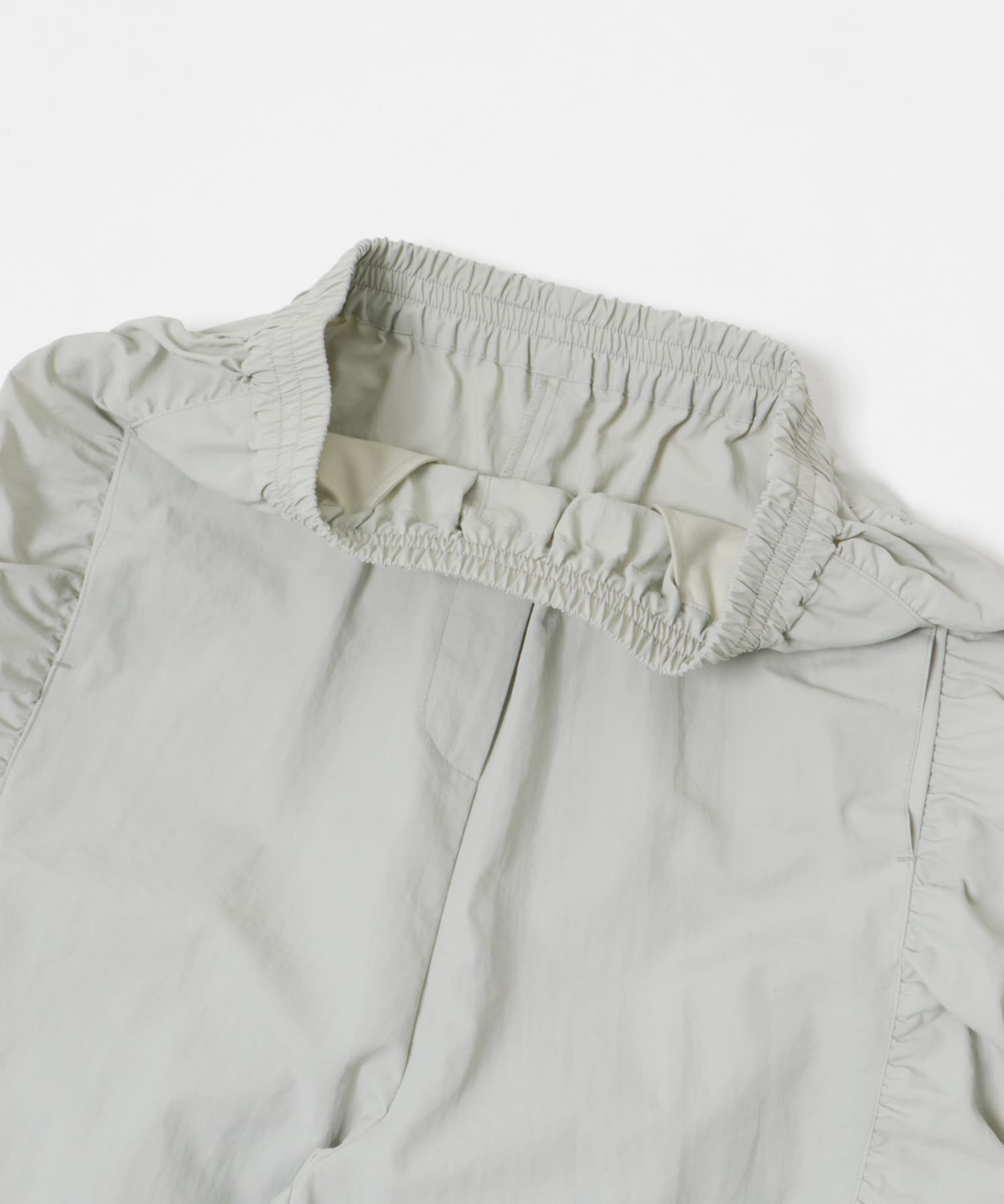 shirring easy pants ミント FREE