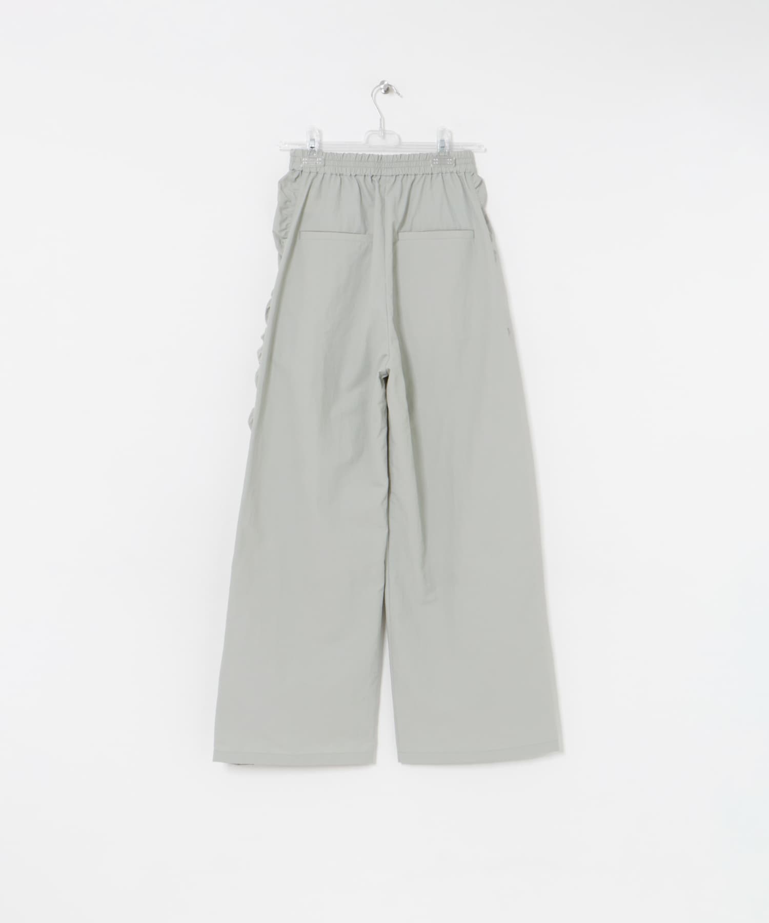 shirring easy pants ミント FREE