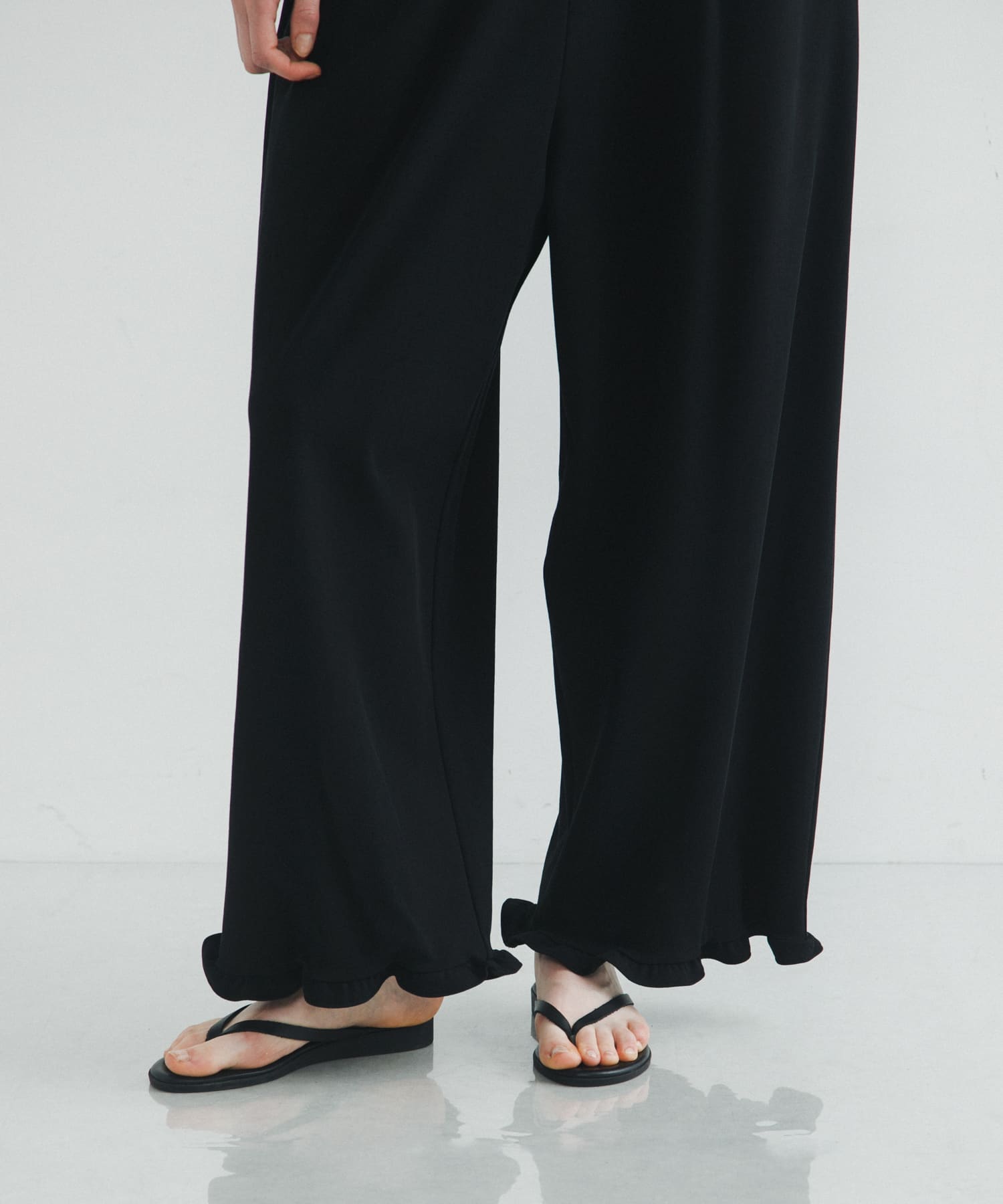 frill easy pants インク FREE