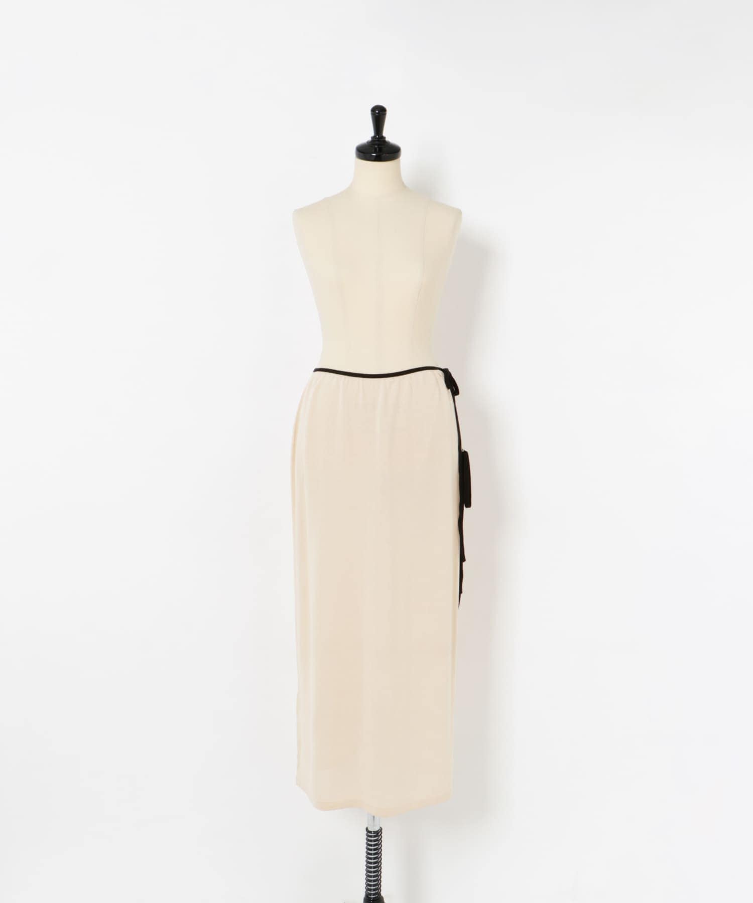 layered piping skirt キナリ one