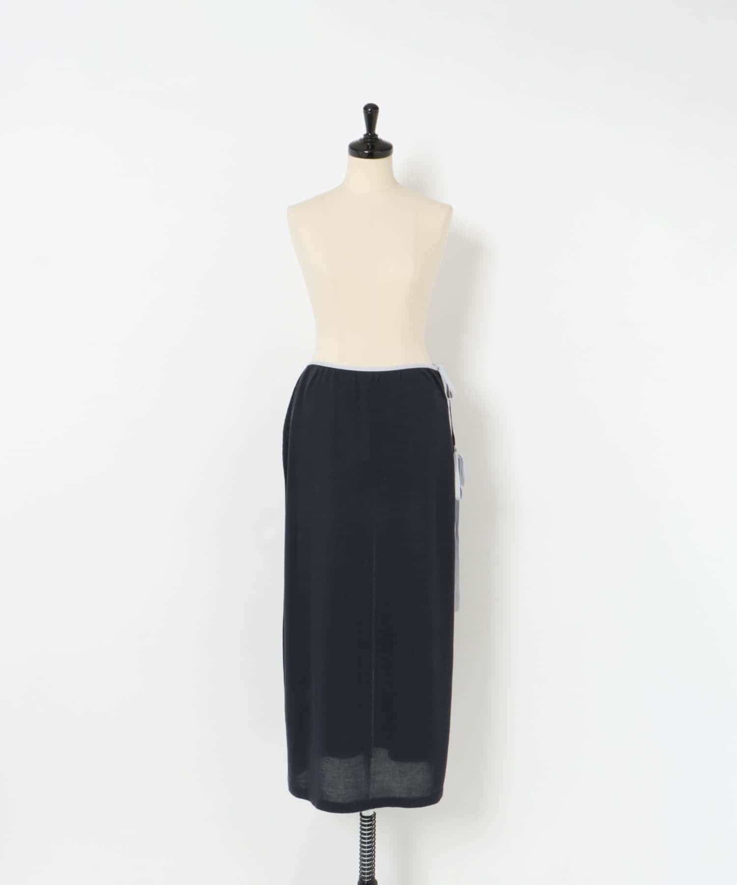 layered piping skirt マリン one