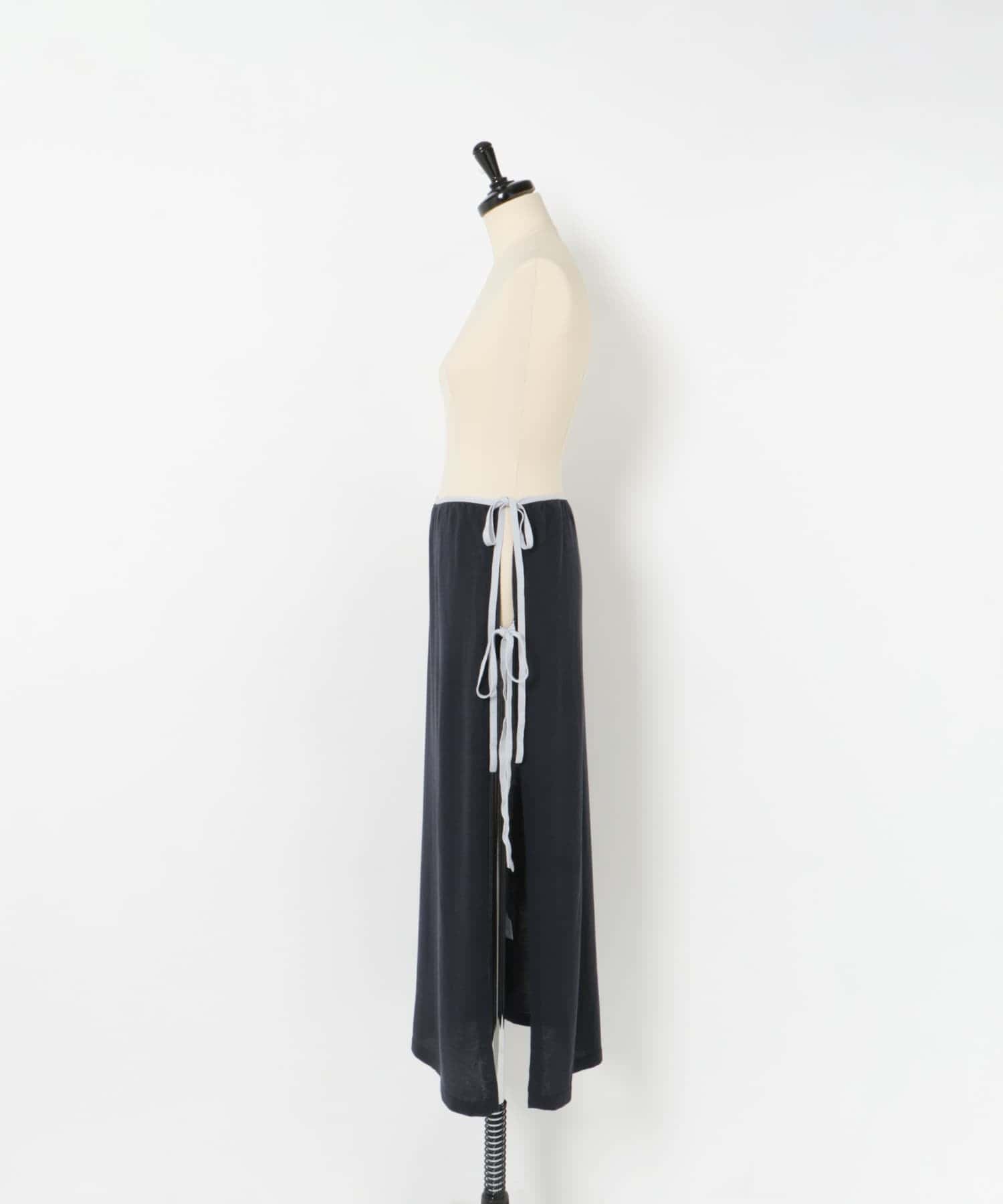 layered piping skirt マリン one