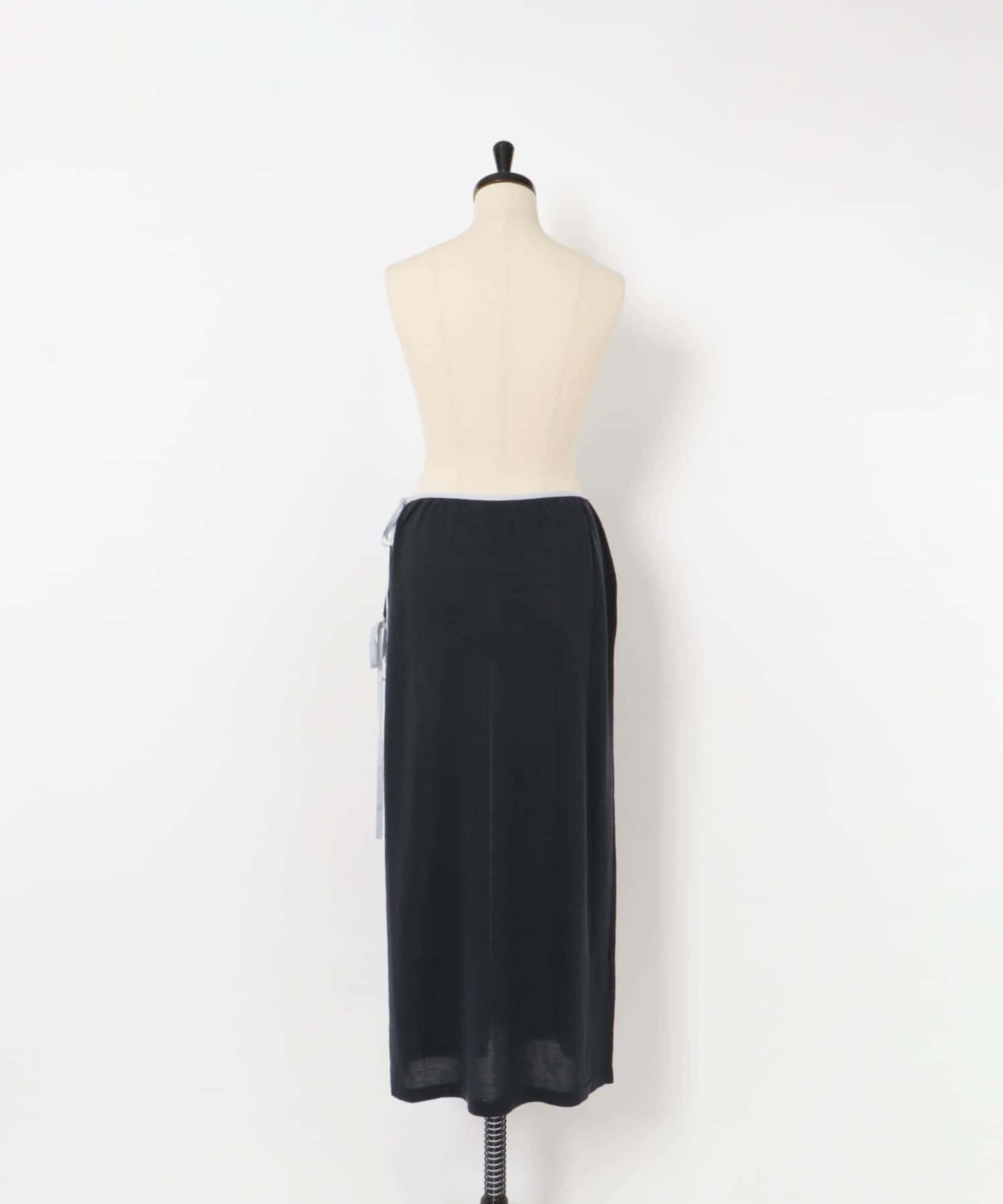 layered piping skirt マリン one