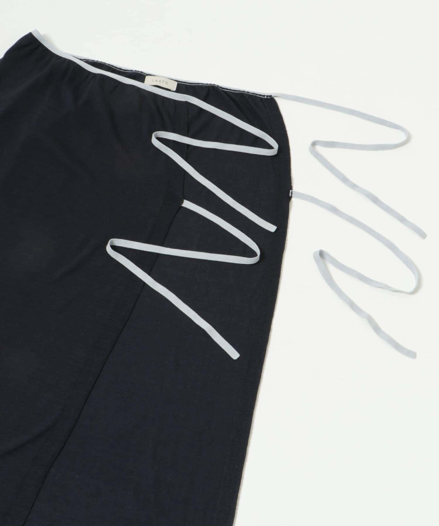 layered piping skirt マリン one