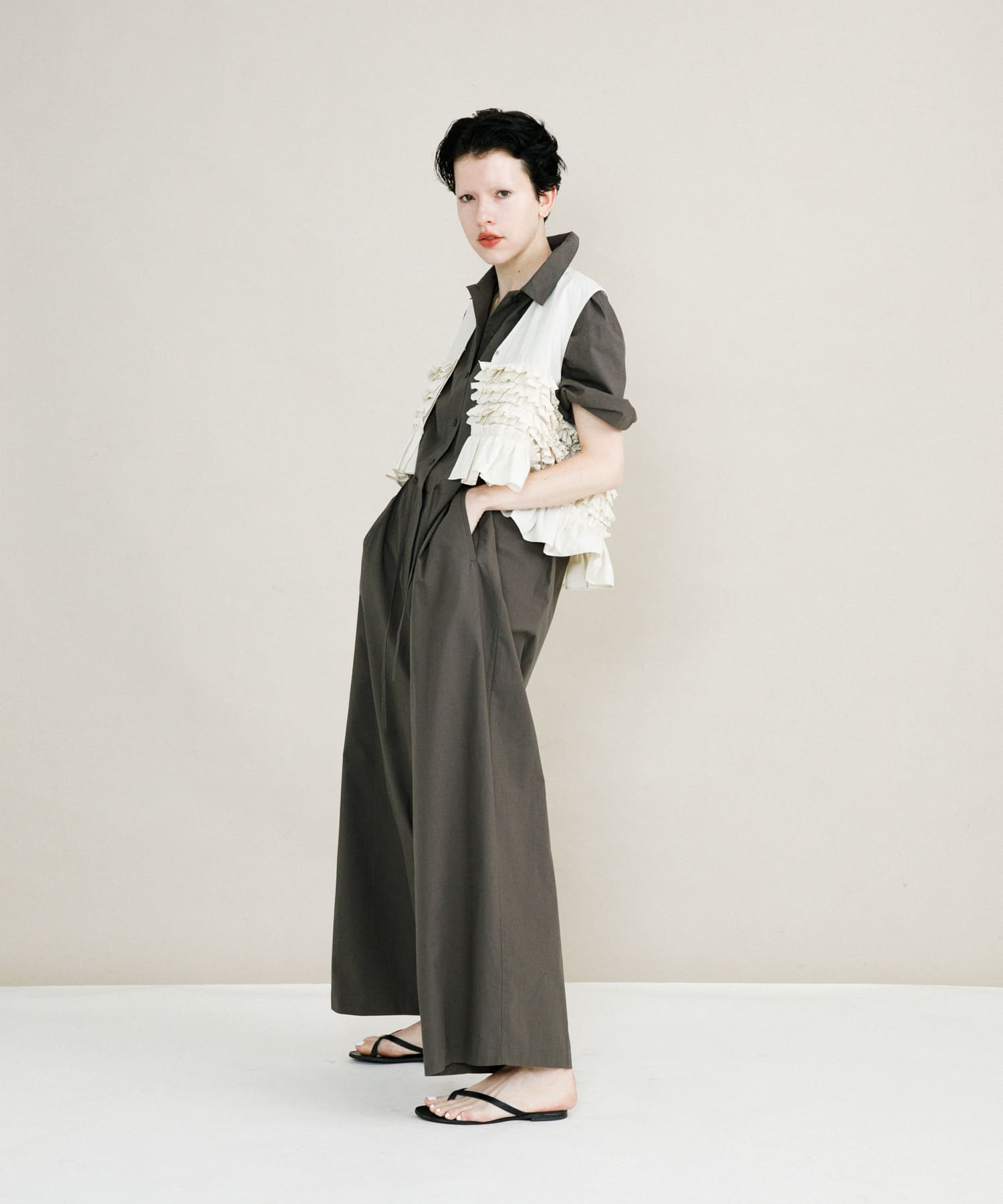 model身長：173cm 着用サイズ：FREE