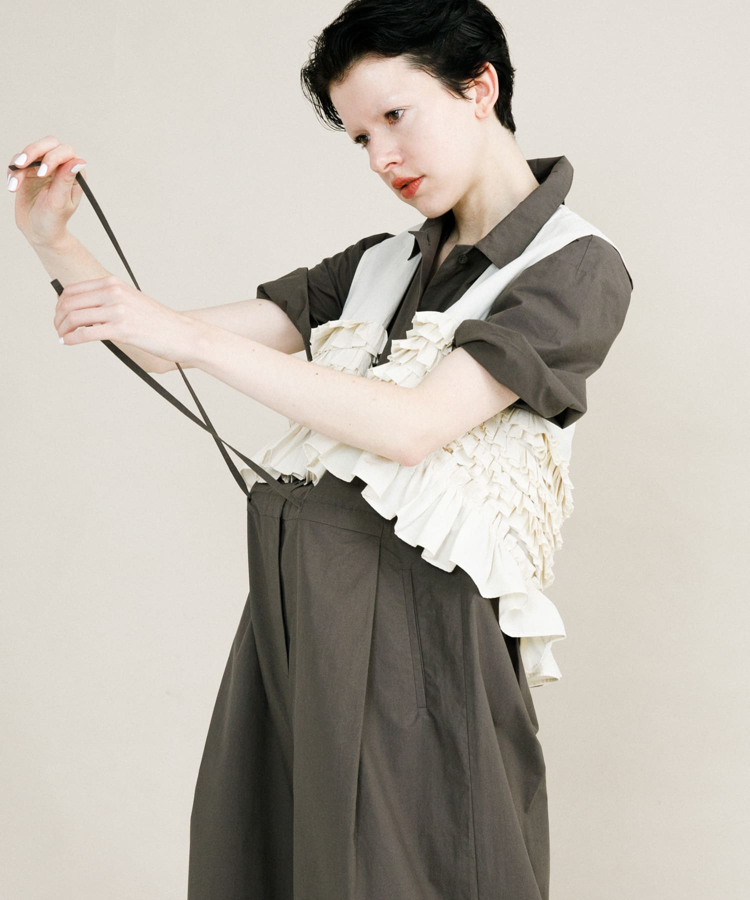 model身長：173cm 着用サイズ：FREE