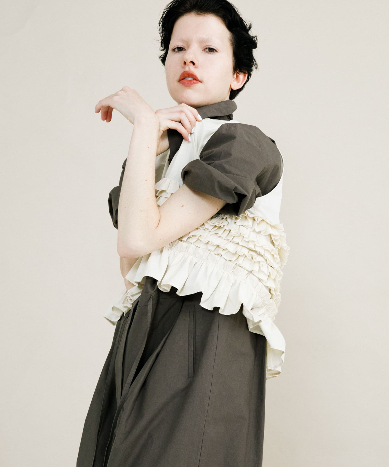 model身長：173cm 着用サイズ：FREE