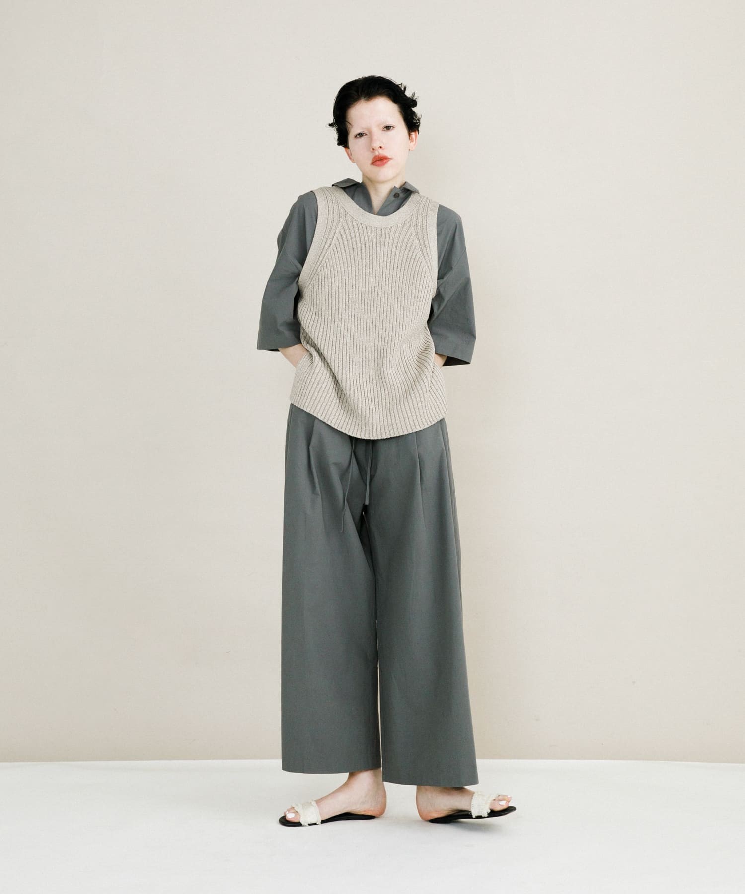 model身長：173cm 着用サイズ：FREE