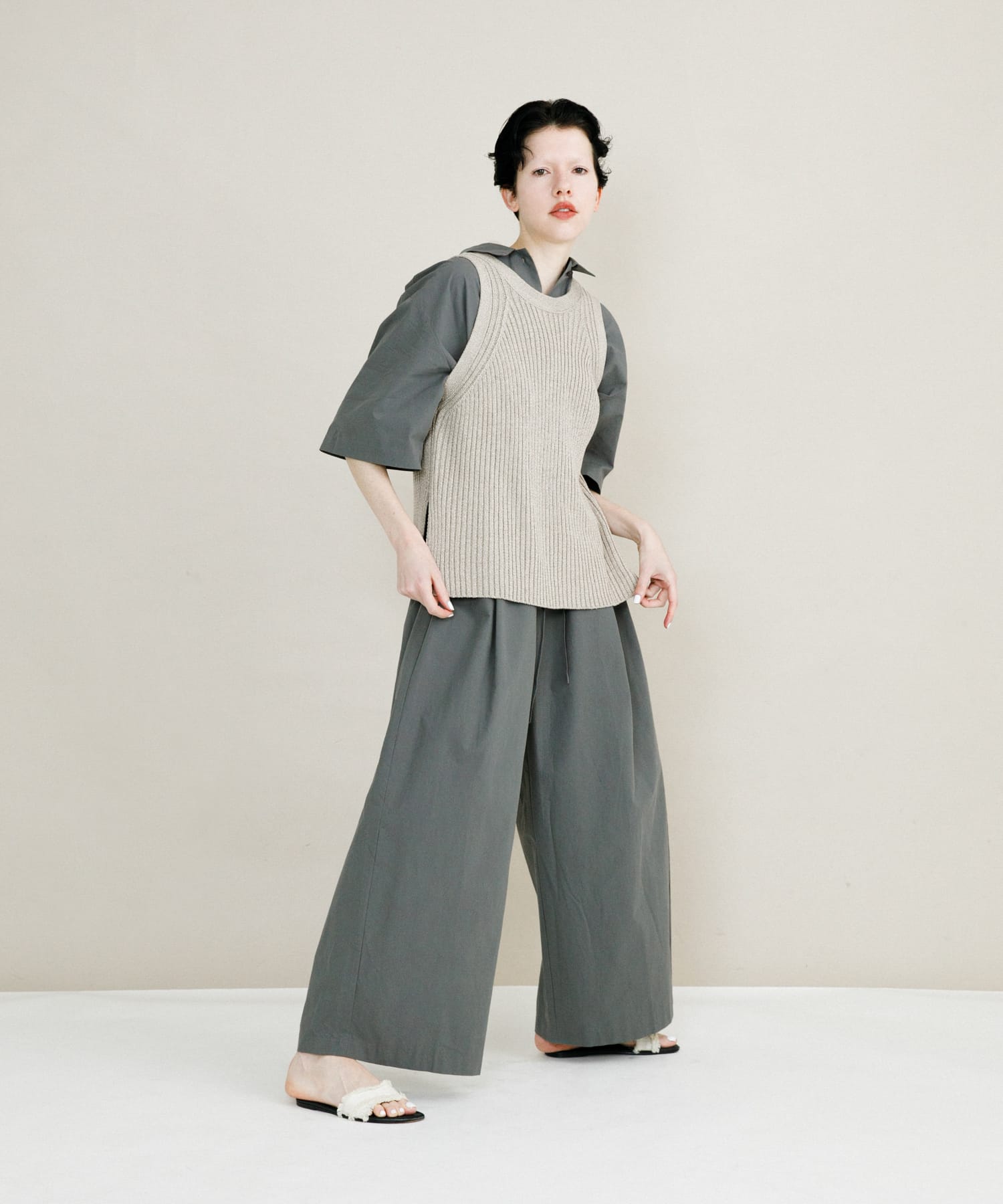 model身長：173cm 着用サイズ：FREE
