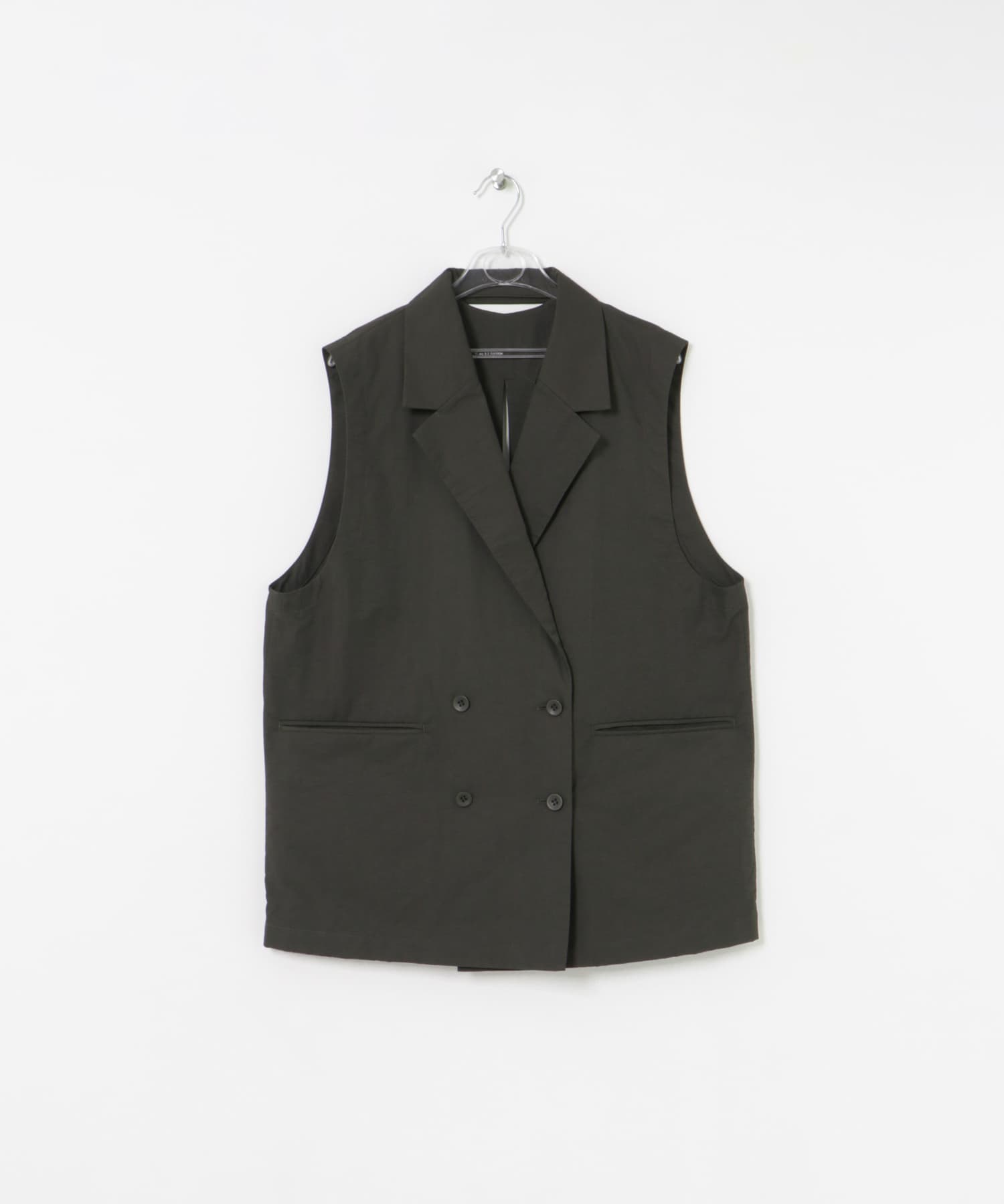 no sleeve slit jacket シャドウ FREE