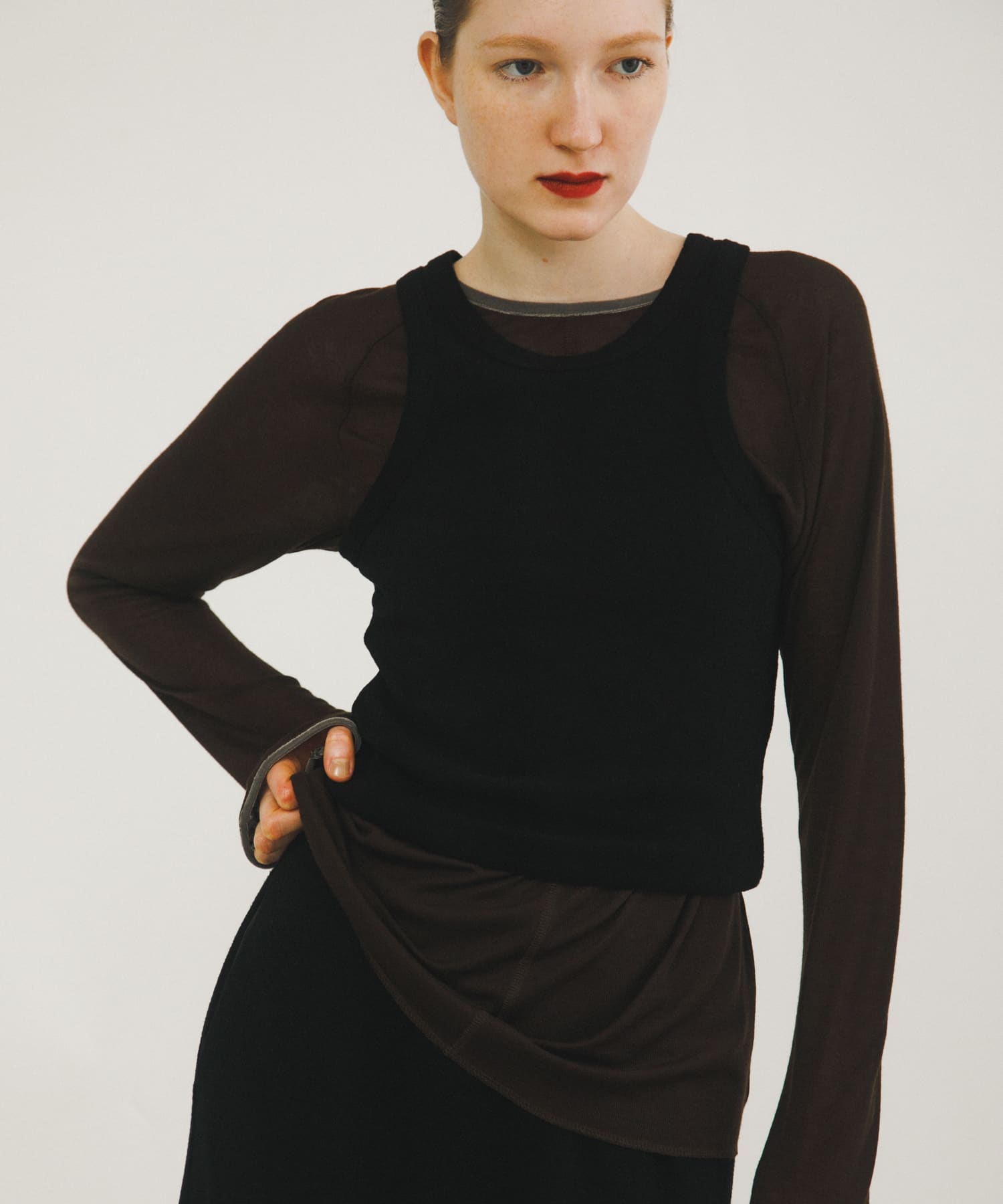 model身長 :176cm 着用サイズ：FREE