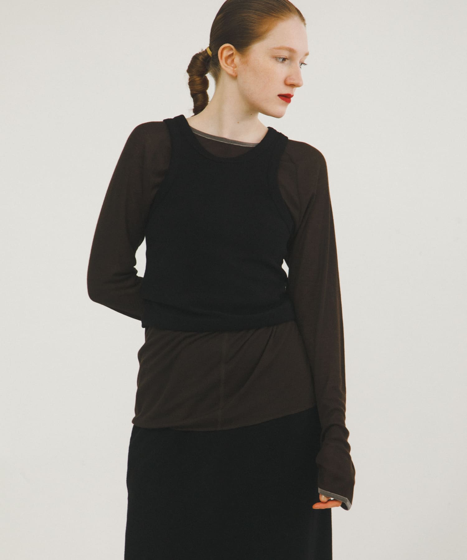 model身長 :176cm 着用サイズ：FREE