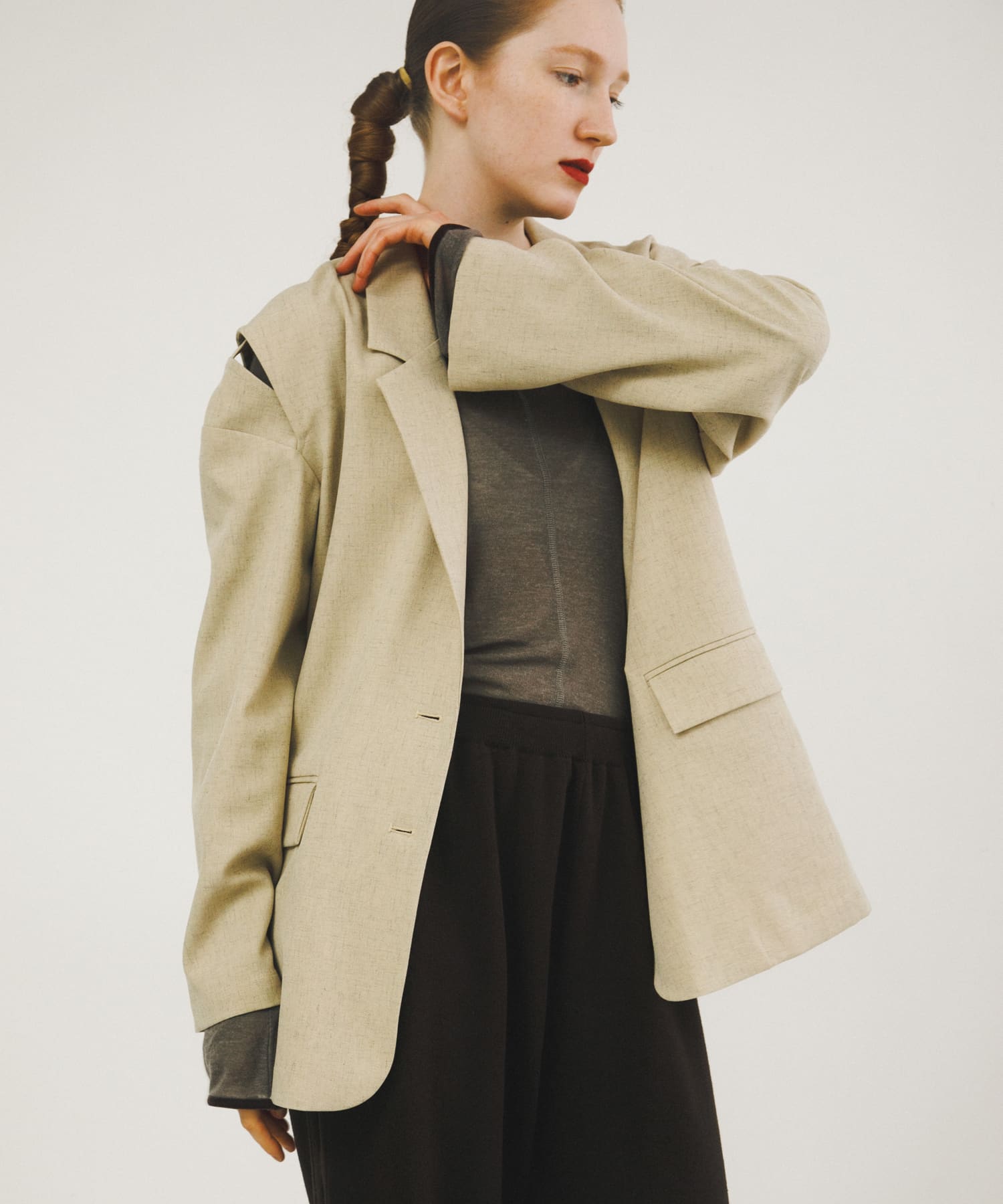 model身長 :176cm 着用サイズ：FREE