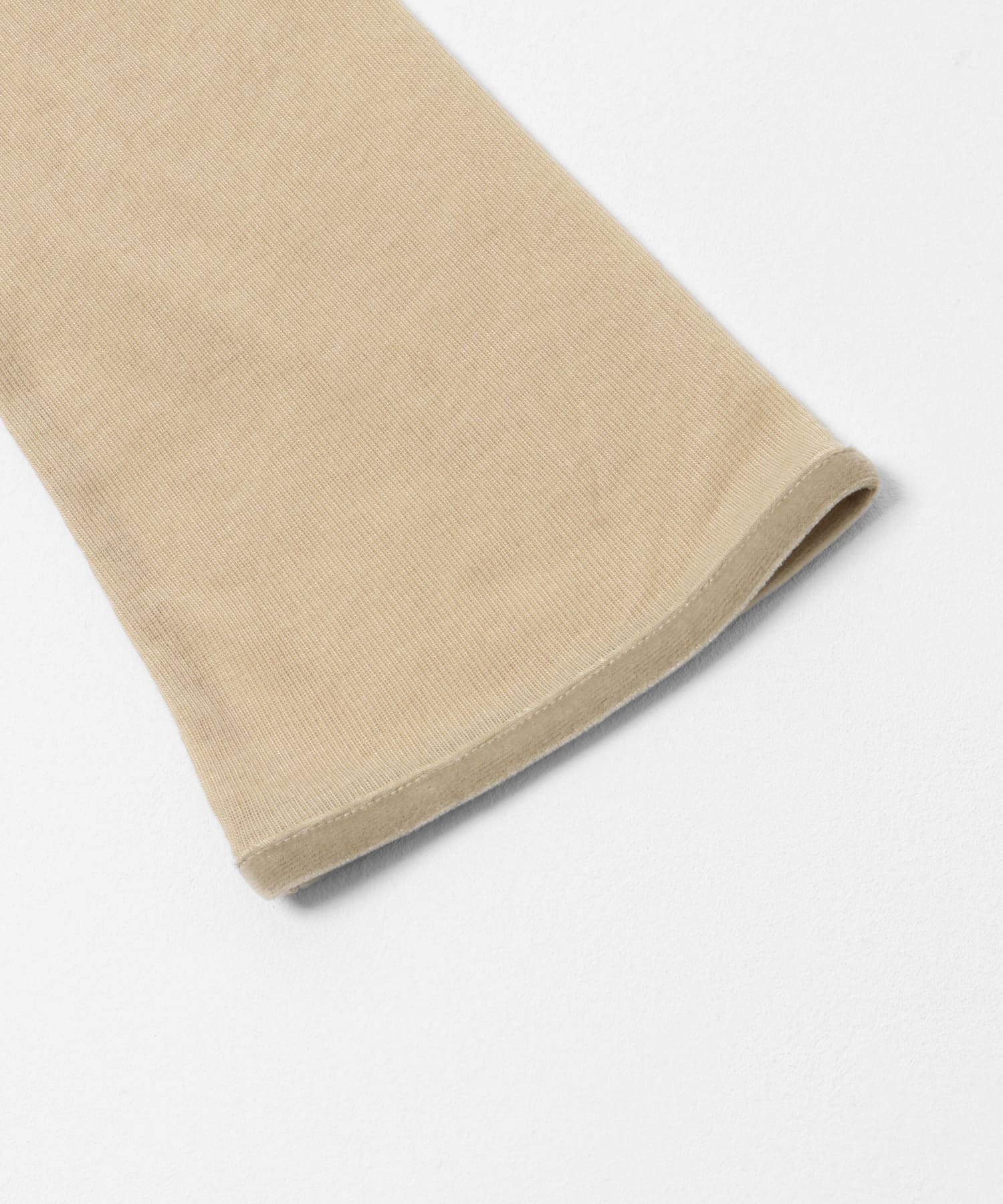 piping velor sheer tee ミスト FREE