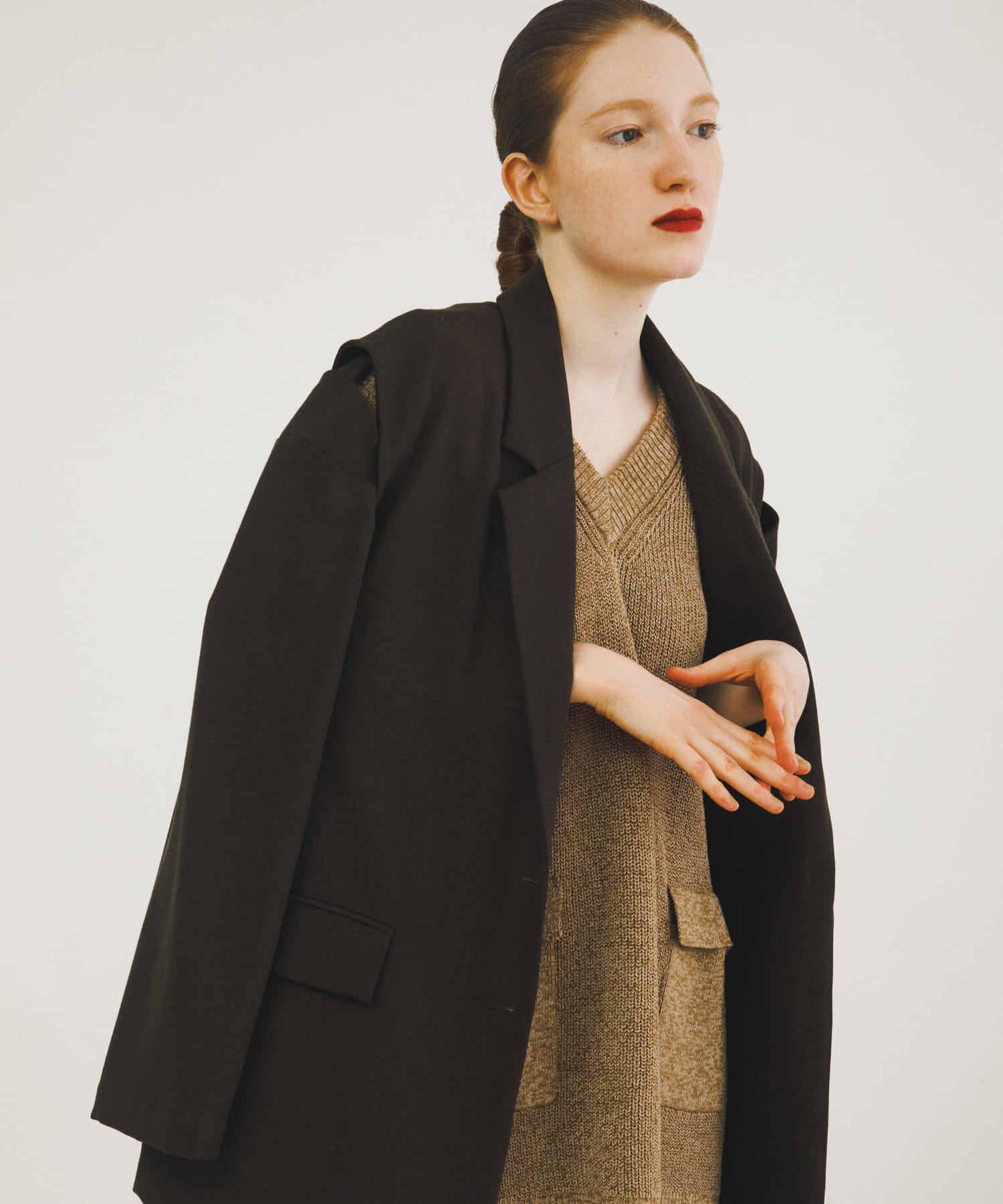 model身長 :176cm 着用サイズ：FREE