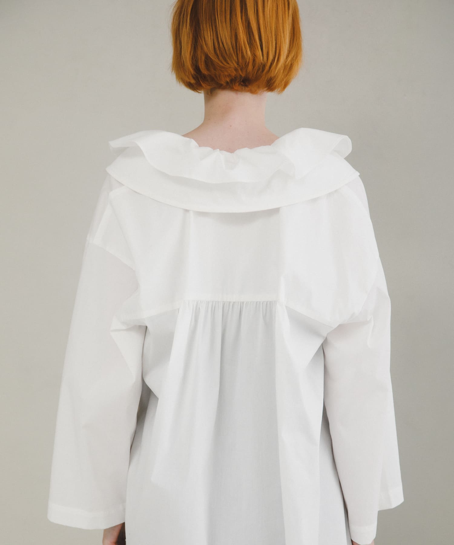 frill skipper blouse