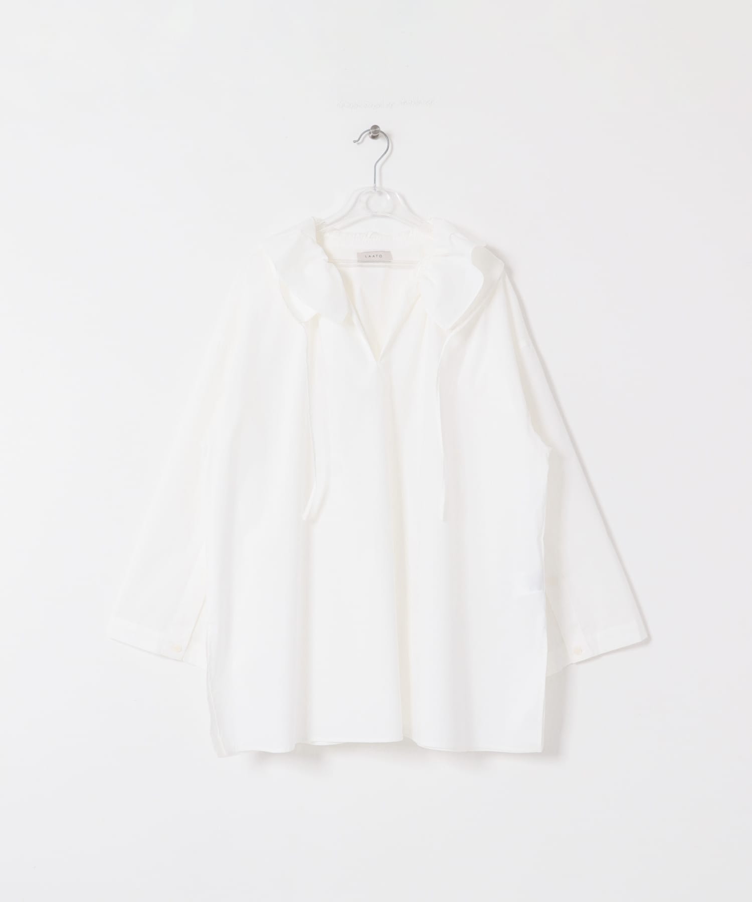 frill skipper blouse パール FREE