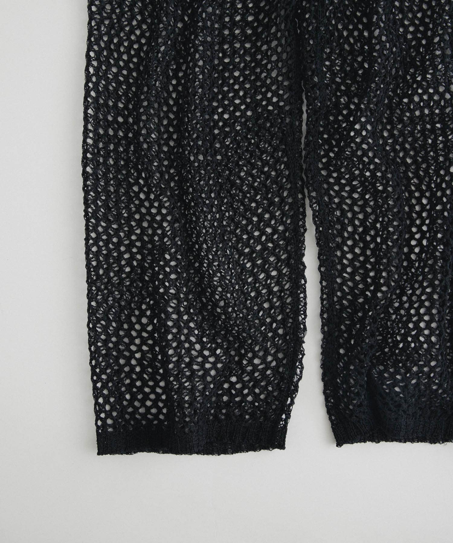 tulle mesh knit pants インク FREE