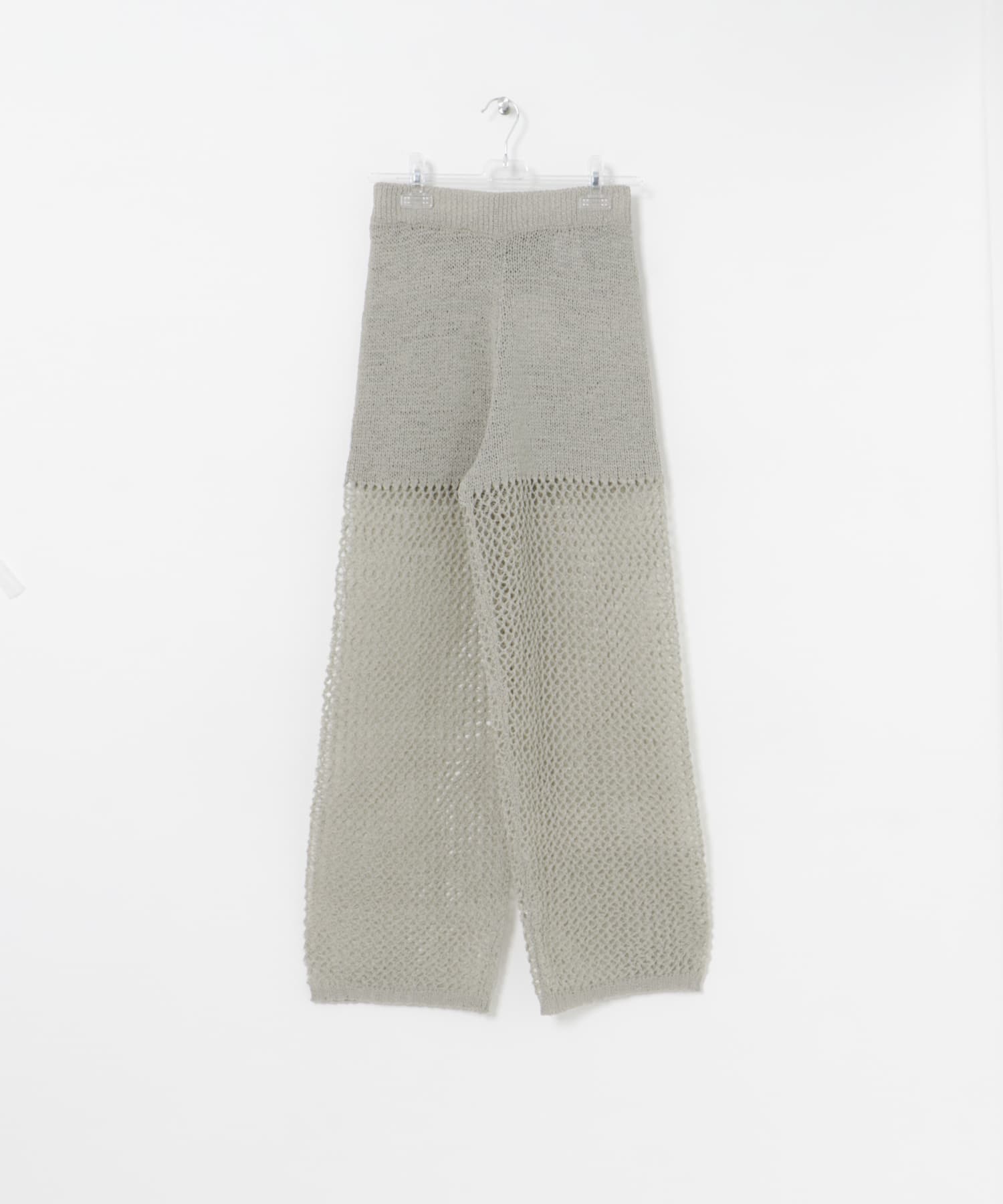 tulle mesh knit pants ミスト FREE