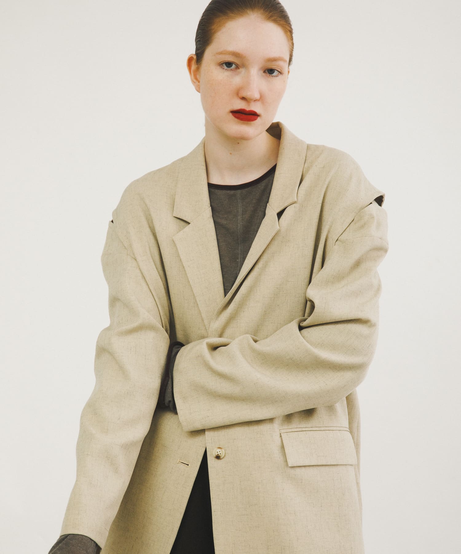 over tailored  jacket