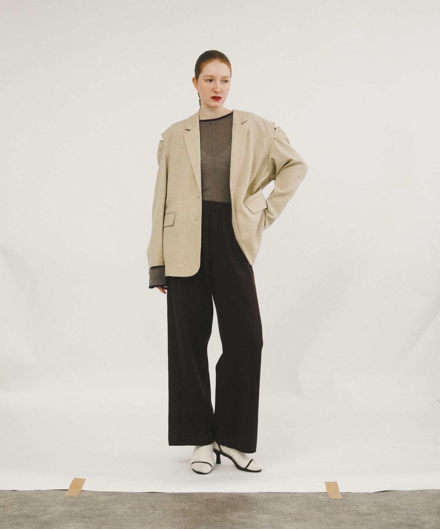 model身長 :176cm 着用サイズ：FREE