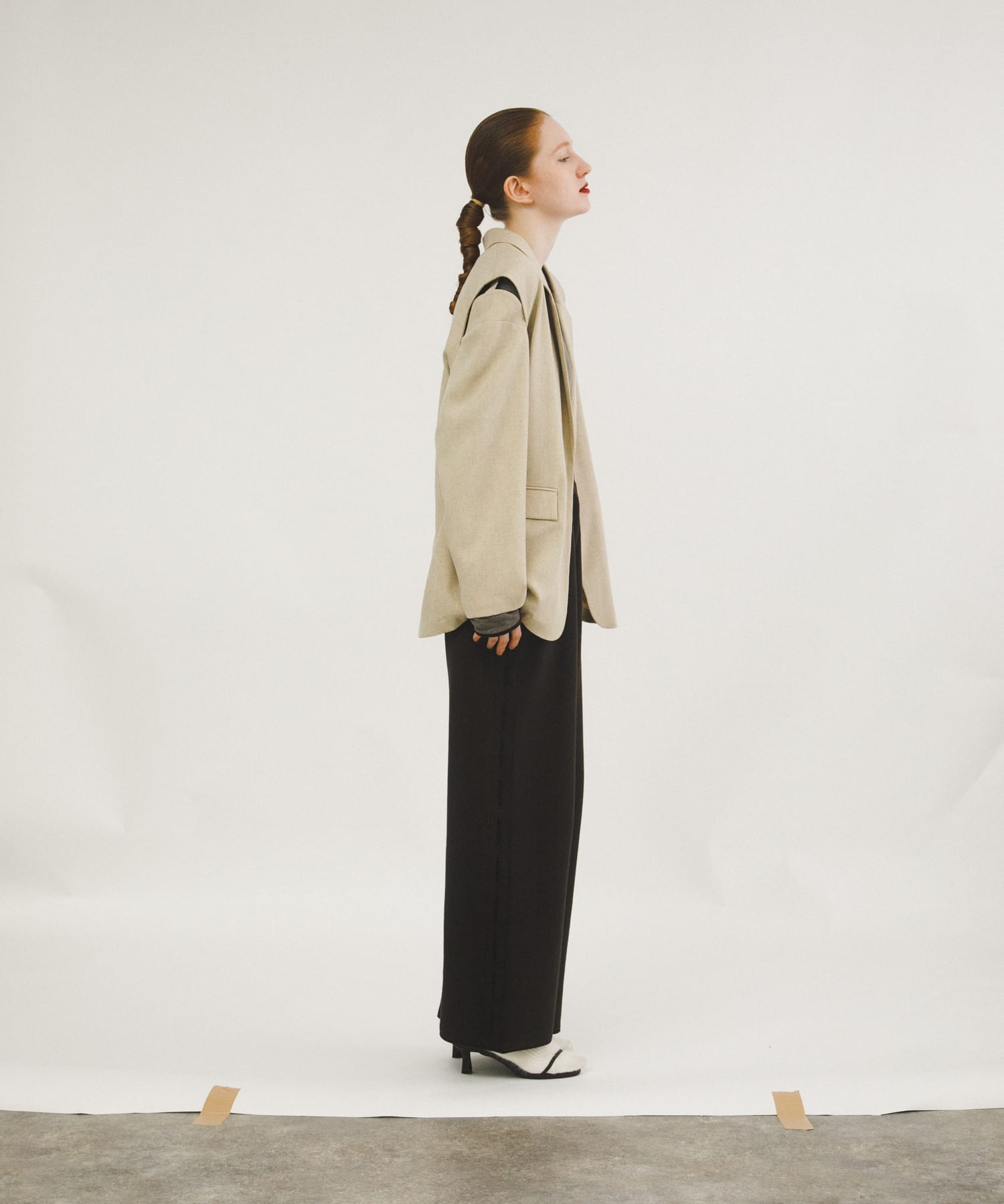 model身長 :176cm 着用サイズ：FREE