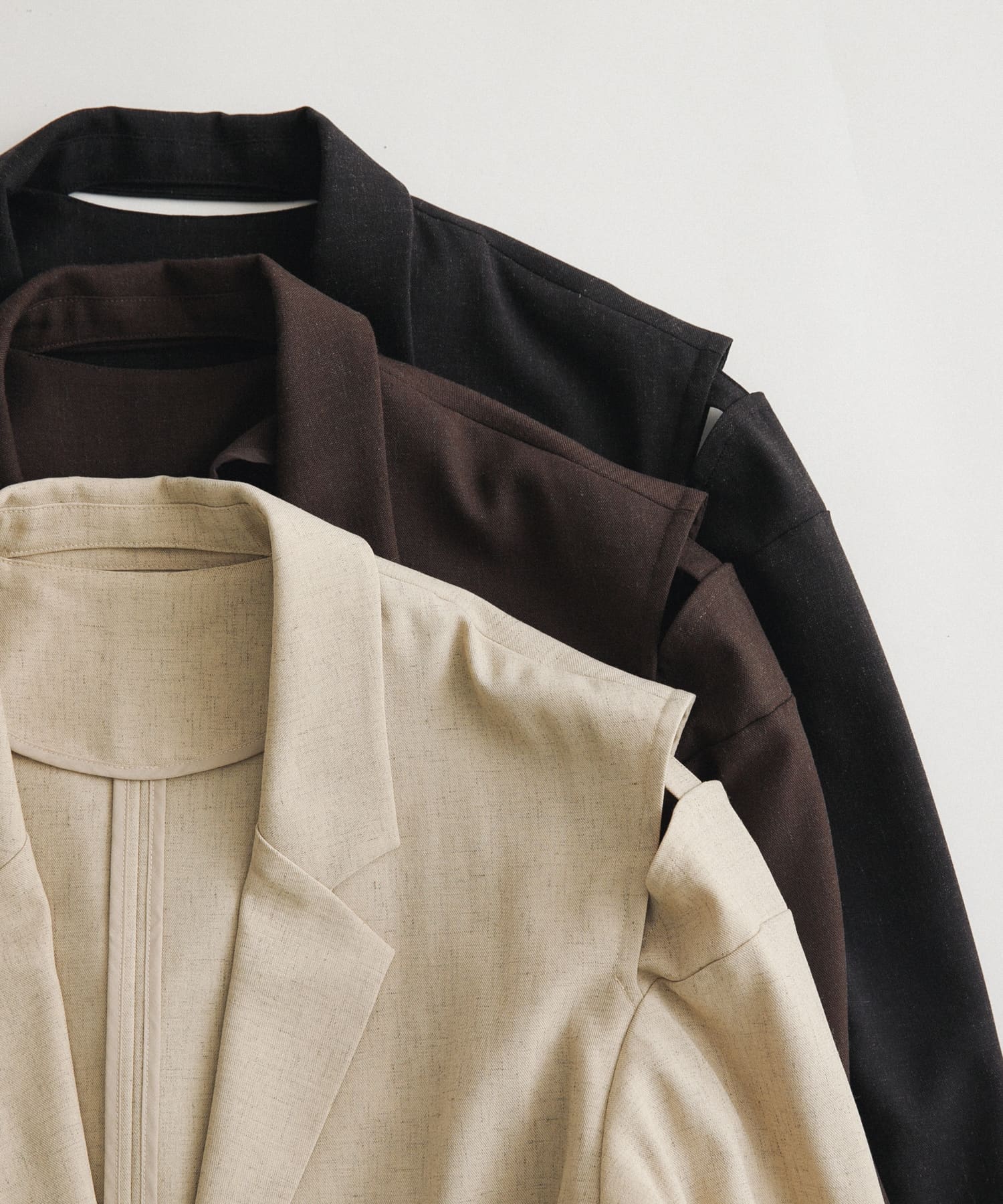 over tailored  jacket クリーム FREE